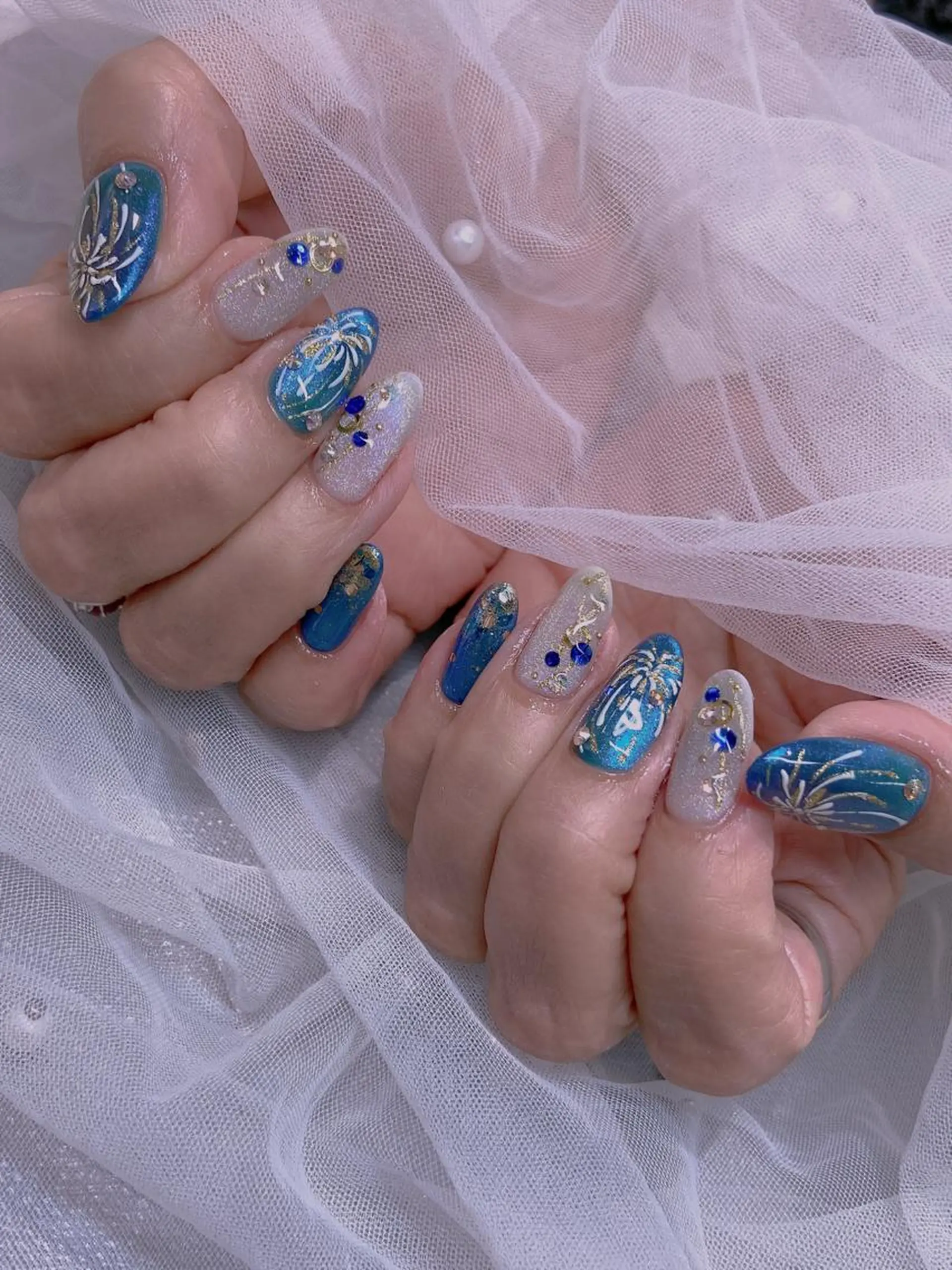 ネイル 長さだし専門店 M2　rikaのネイルデザイン