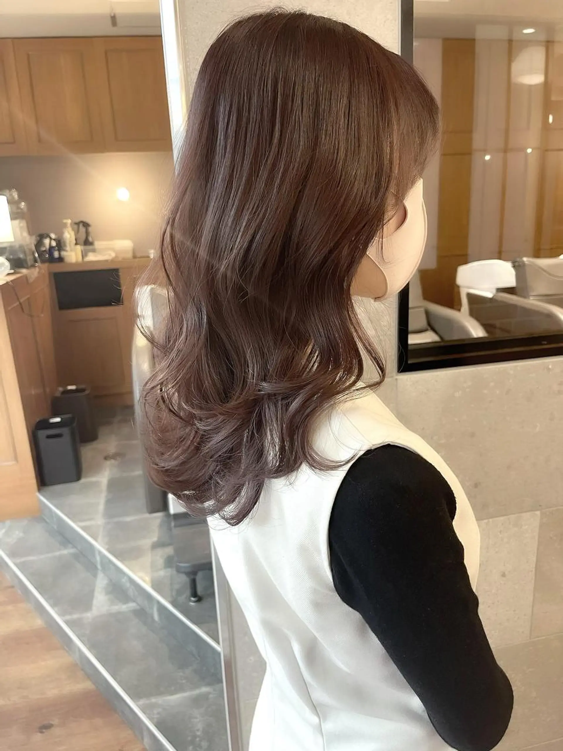 ミディアム 開發 智也のヘアスタイル