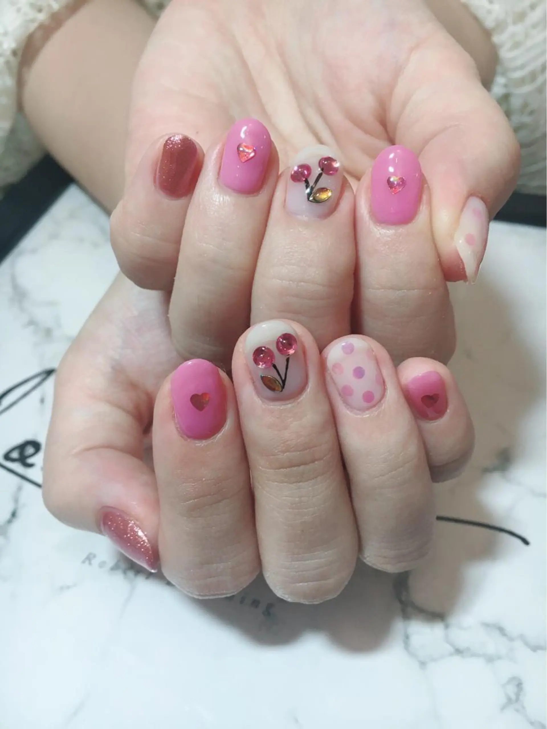 ネイル LOVE NAIL 💕Sonoのネイルデザイン