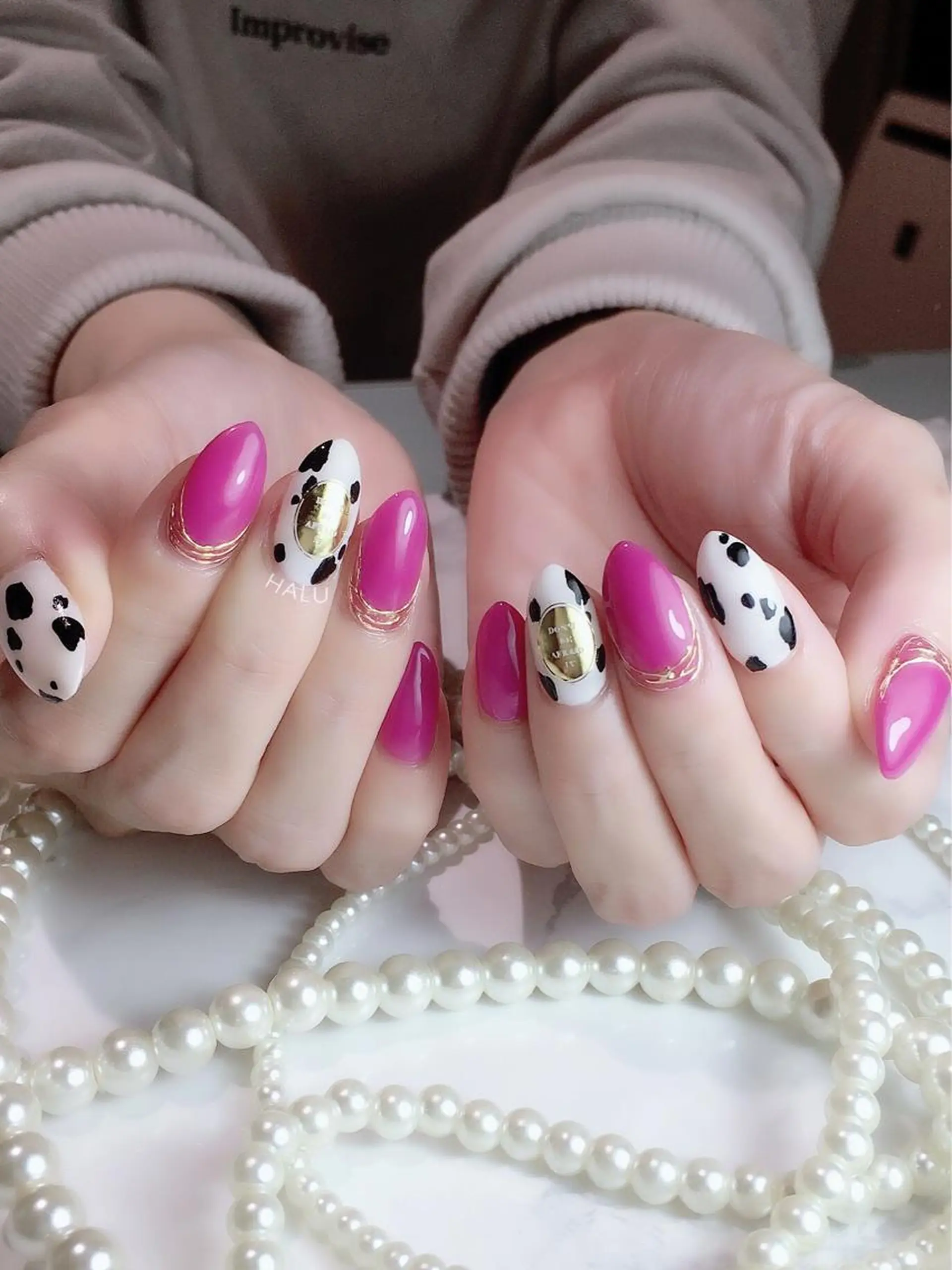 ネイル ピンク HALU ハルのネイルデザイン