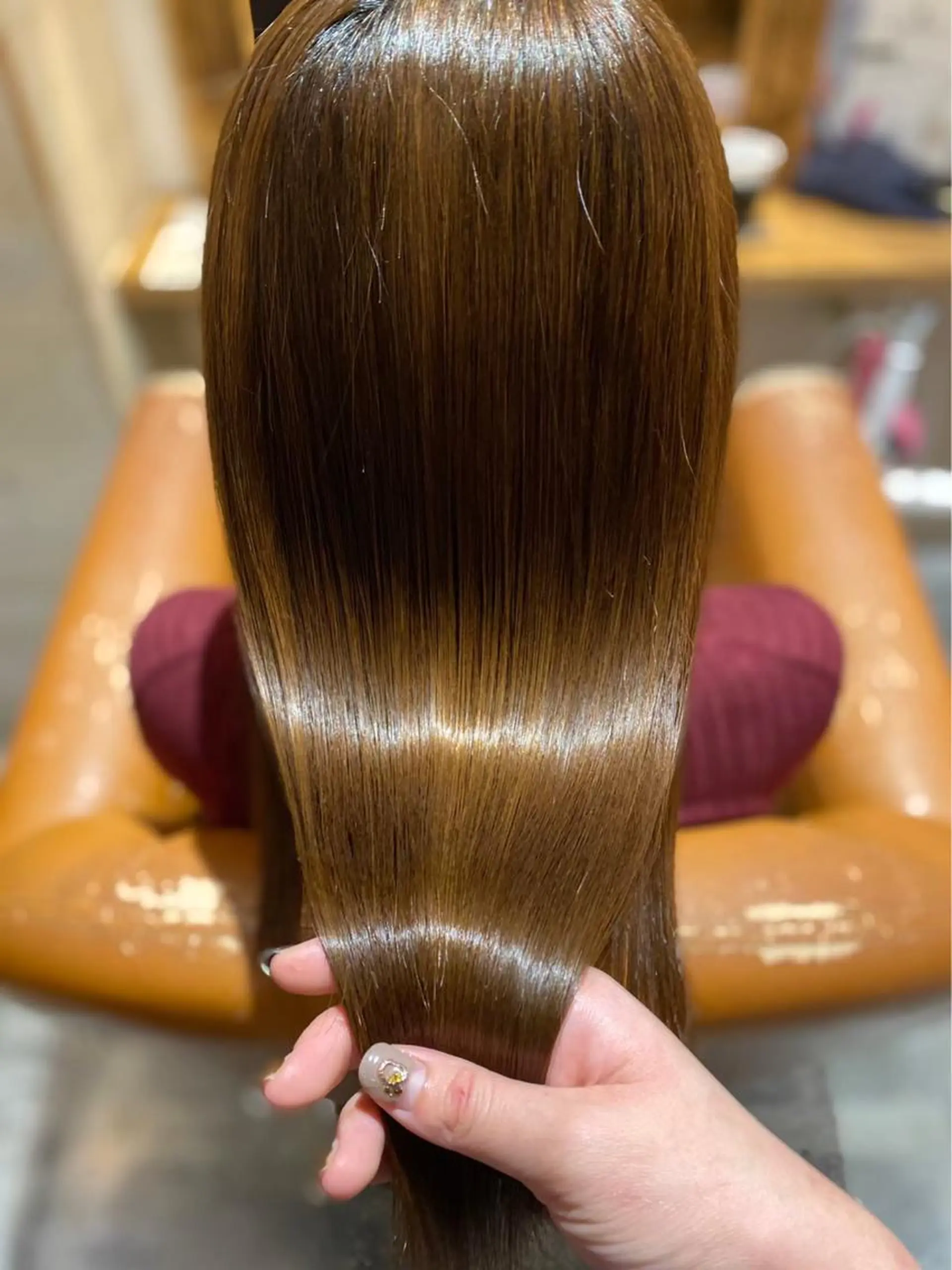 セミロング カラー レイヤー×髪質改善 マネージャー安藤光司のヘアスタイル