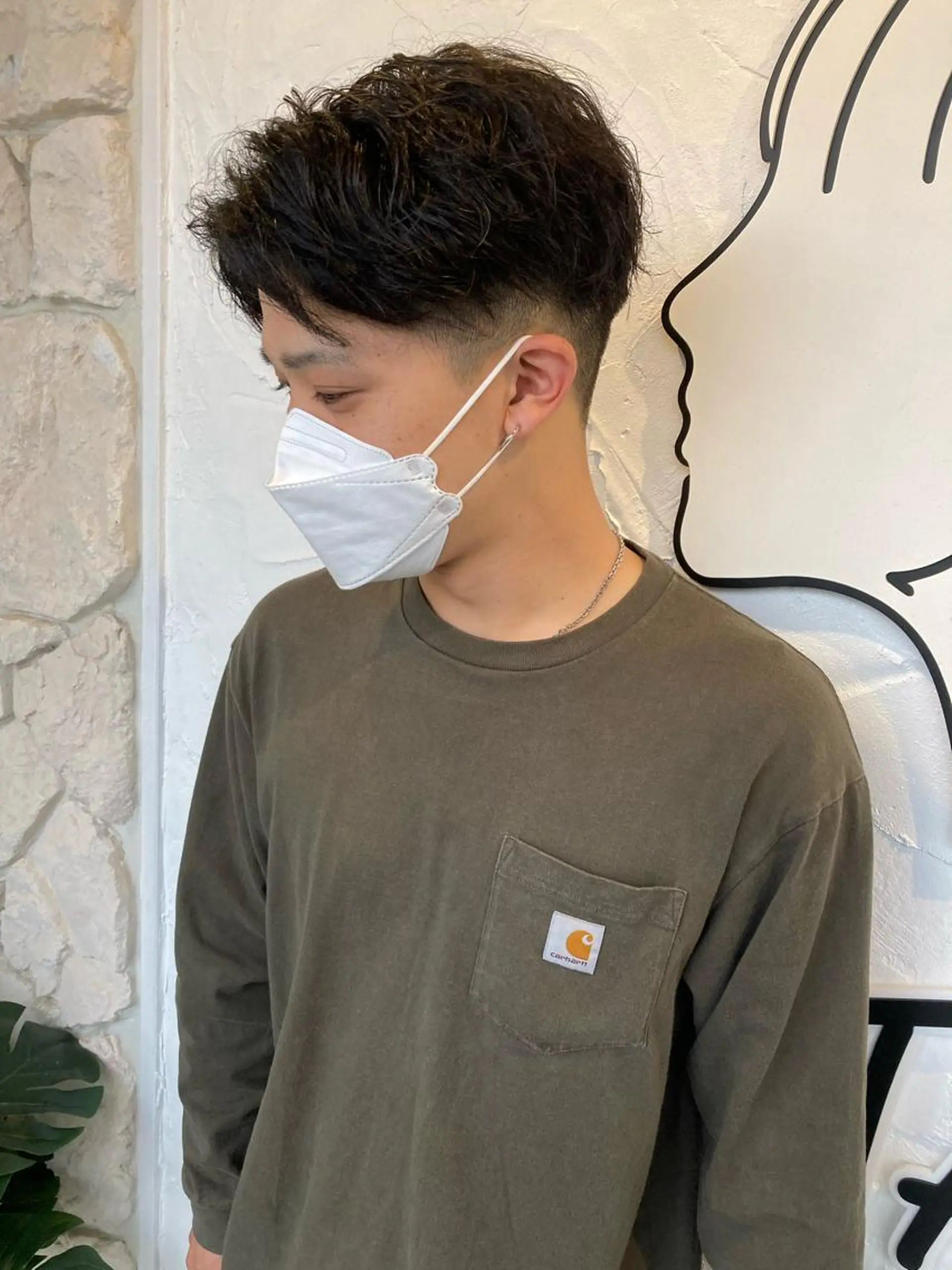 メンズ カット ボブ/レイヤー/ ショートcovo代表のヘアスタイル