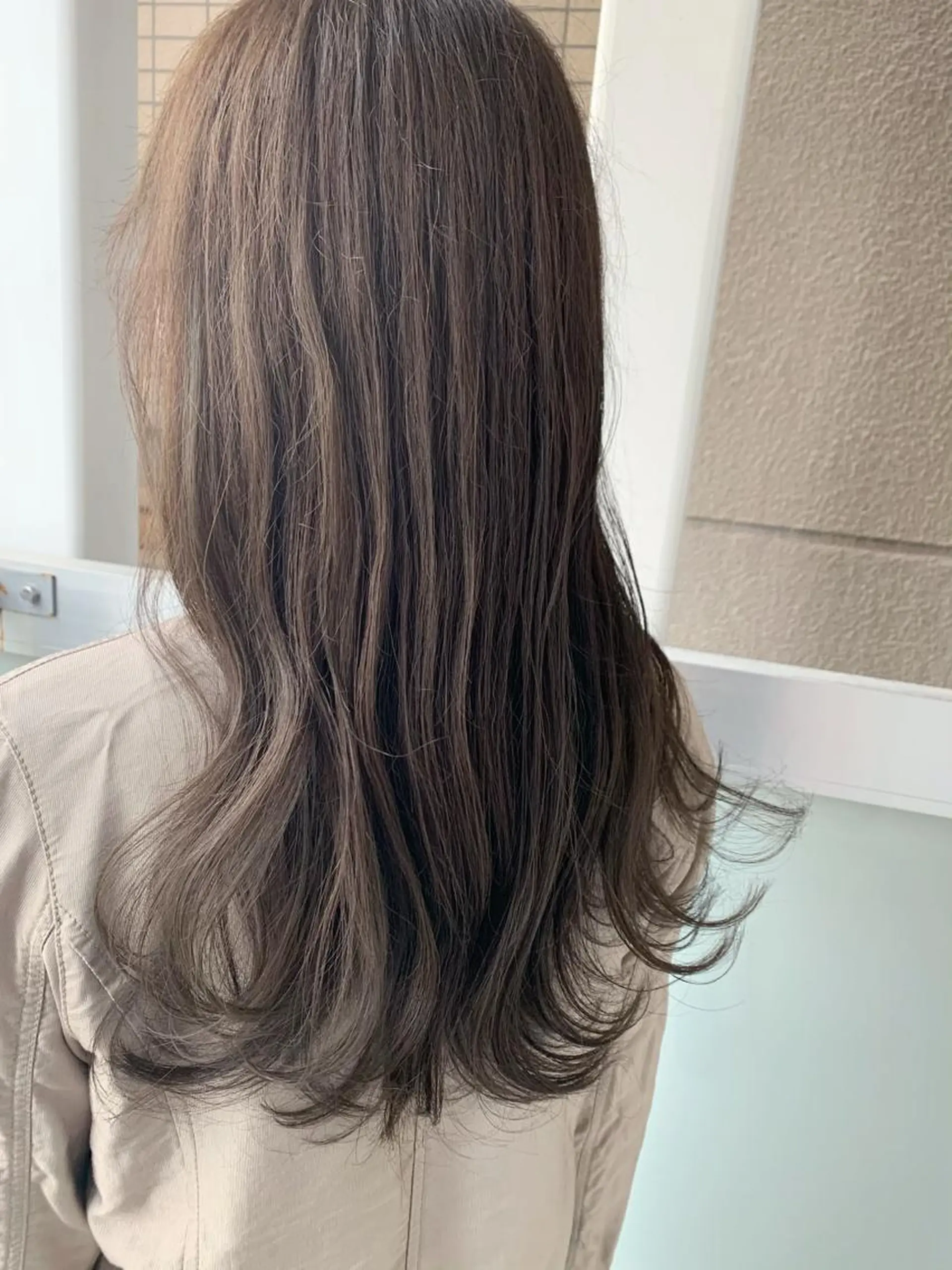 ロング カラー 古田 昂也のヘアスタイル
