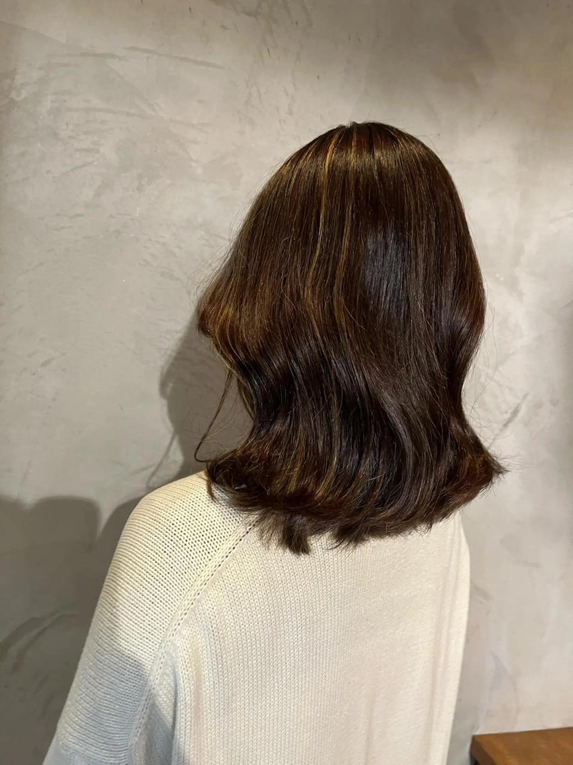 カラー ハイライトカラー utsumi uran 吉祥寺のヘアスタイル
