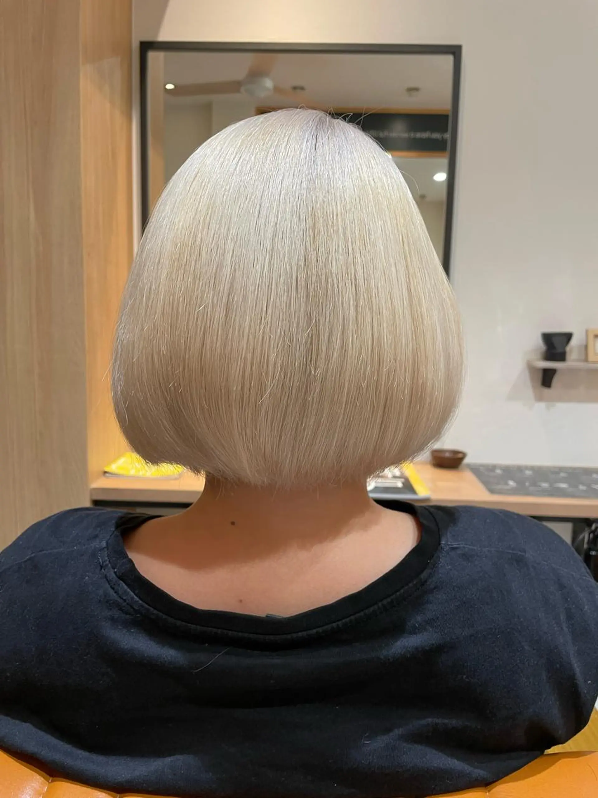 ミディアム ヘアカラー 中田 サヤカのヘアスタイル
