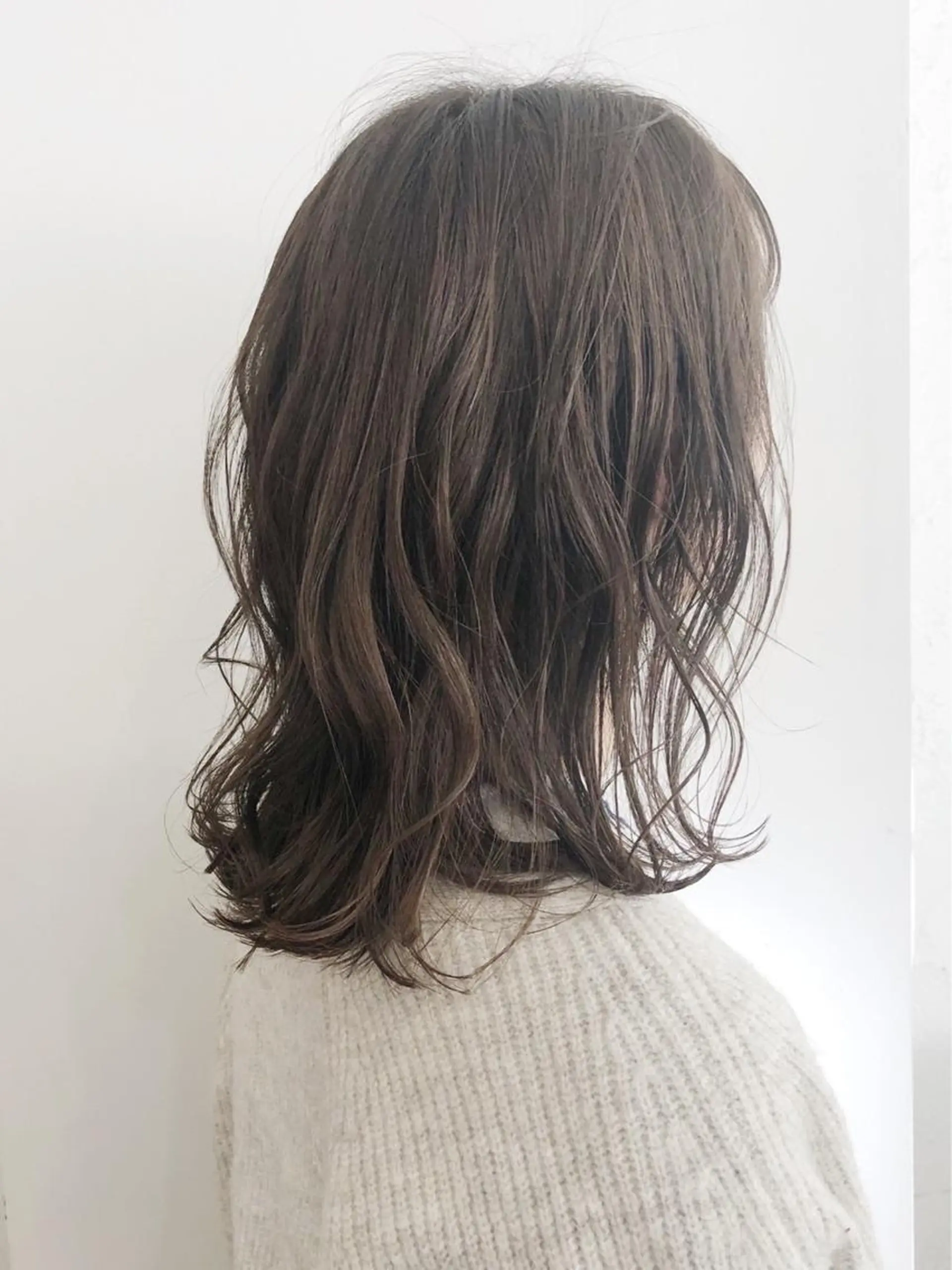 セミロング カラー 透明感カラー メンズブリーチカラー ❤︎hirokoのヘアスタイル