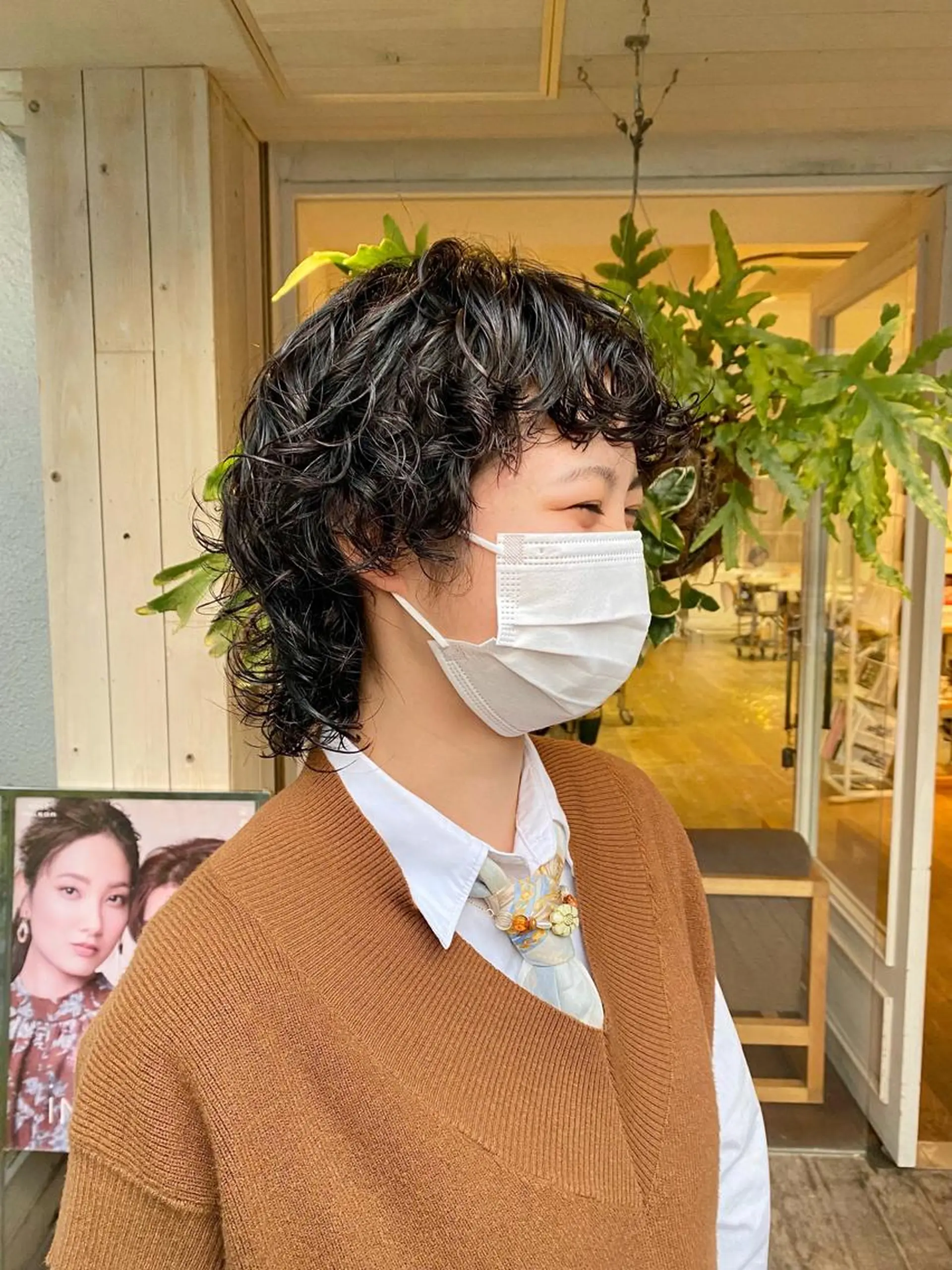 ショート パーマ BELLA阿部野 TOMOMIのヘアスタイル