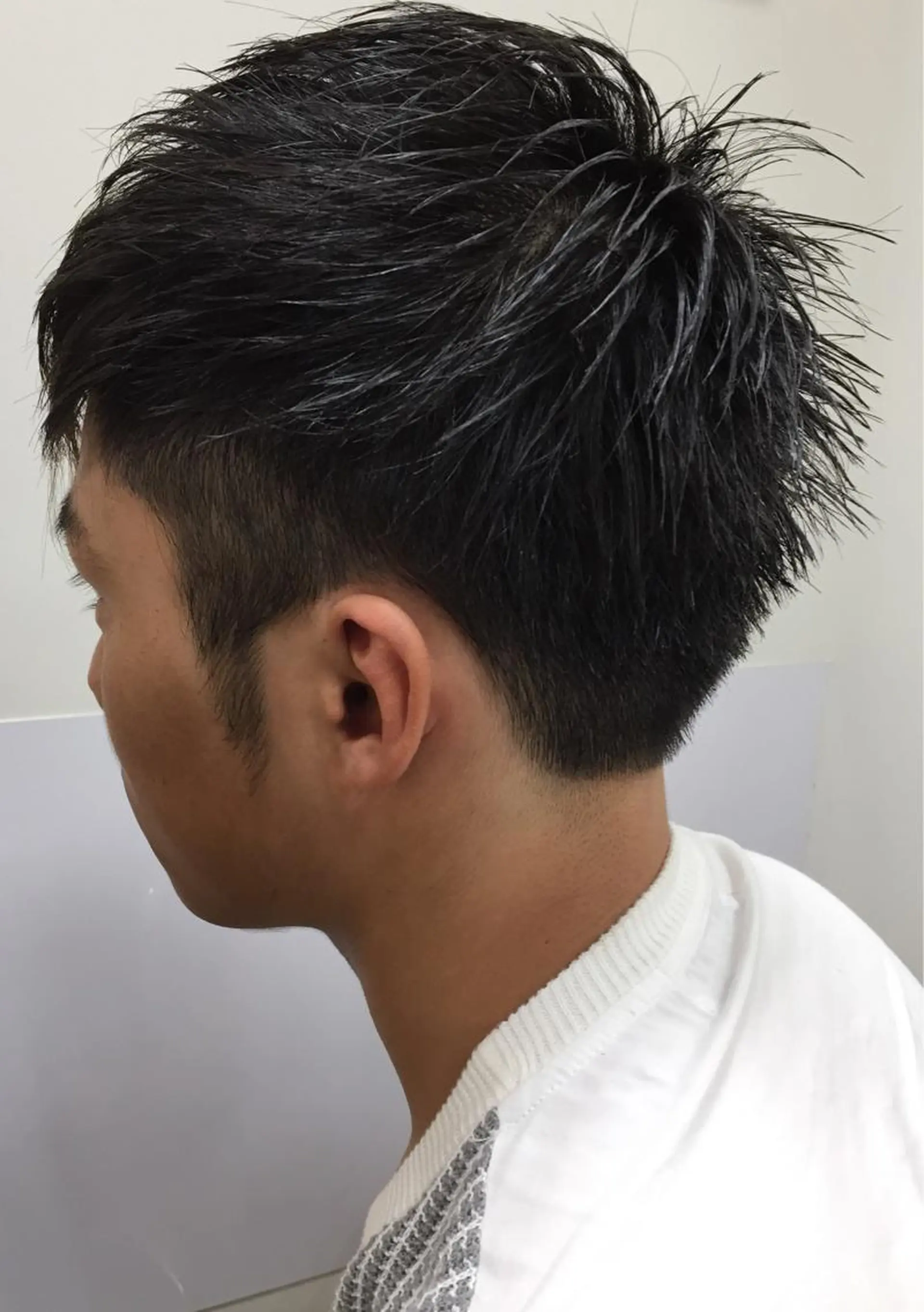ショート メンズ 髪質改善 LIME 長野駅のヘアスタイル