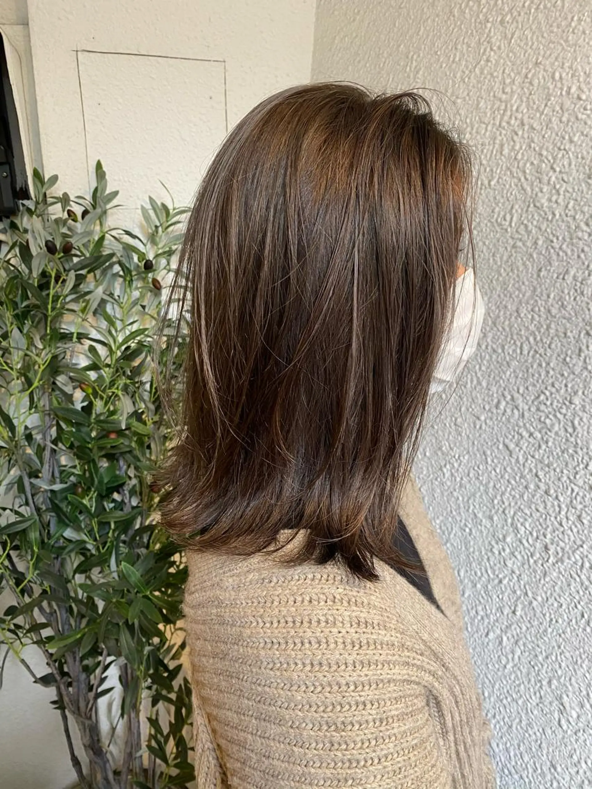 ミディアム ヘアカラー トリートメント 小顔ショート/ボブ/ 川口京佑のヘアスタイル