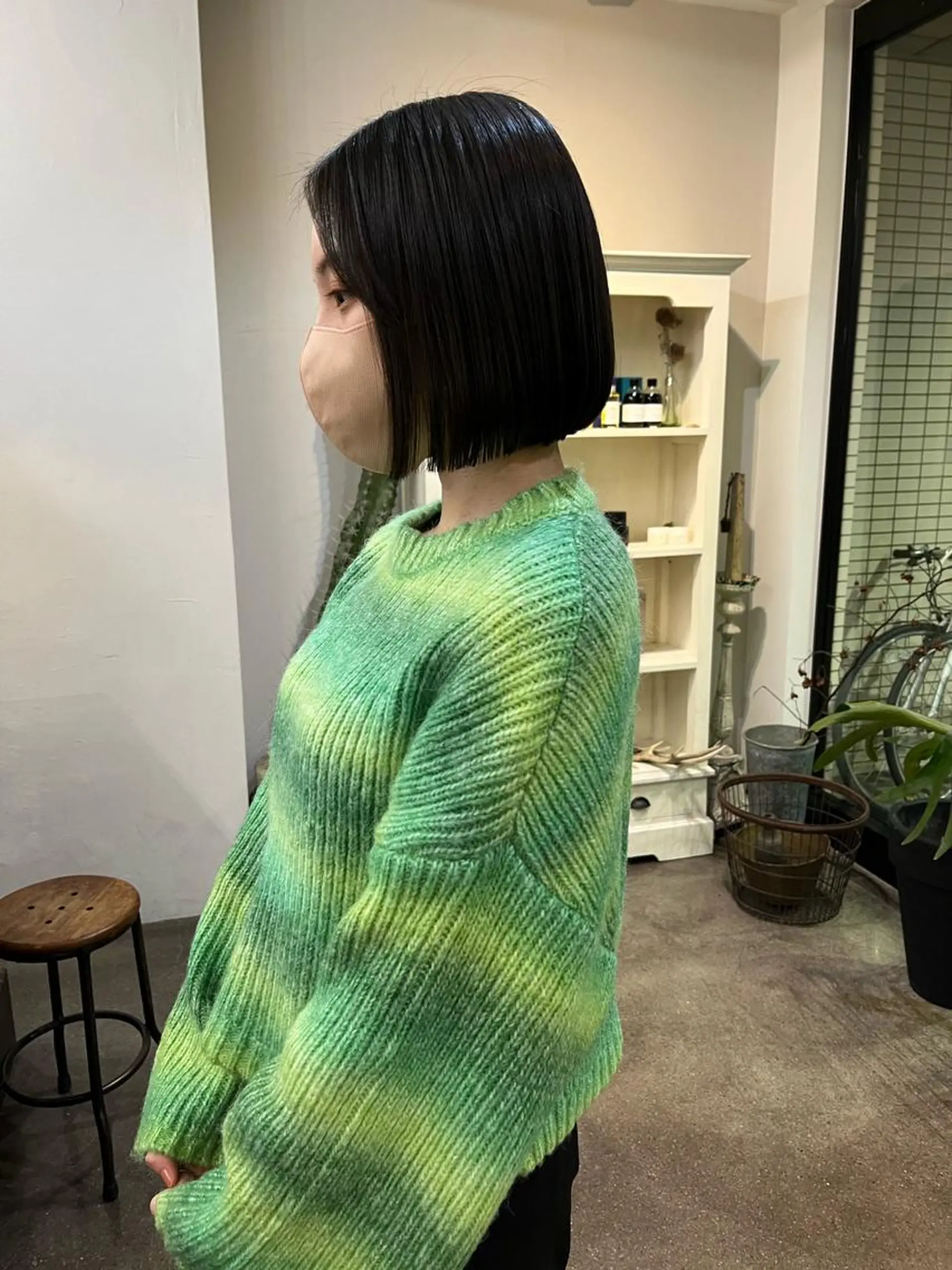 ショート ボブ 宮腰 瑠果のヘアスタイル