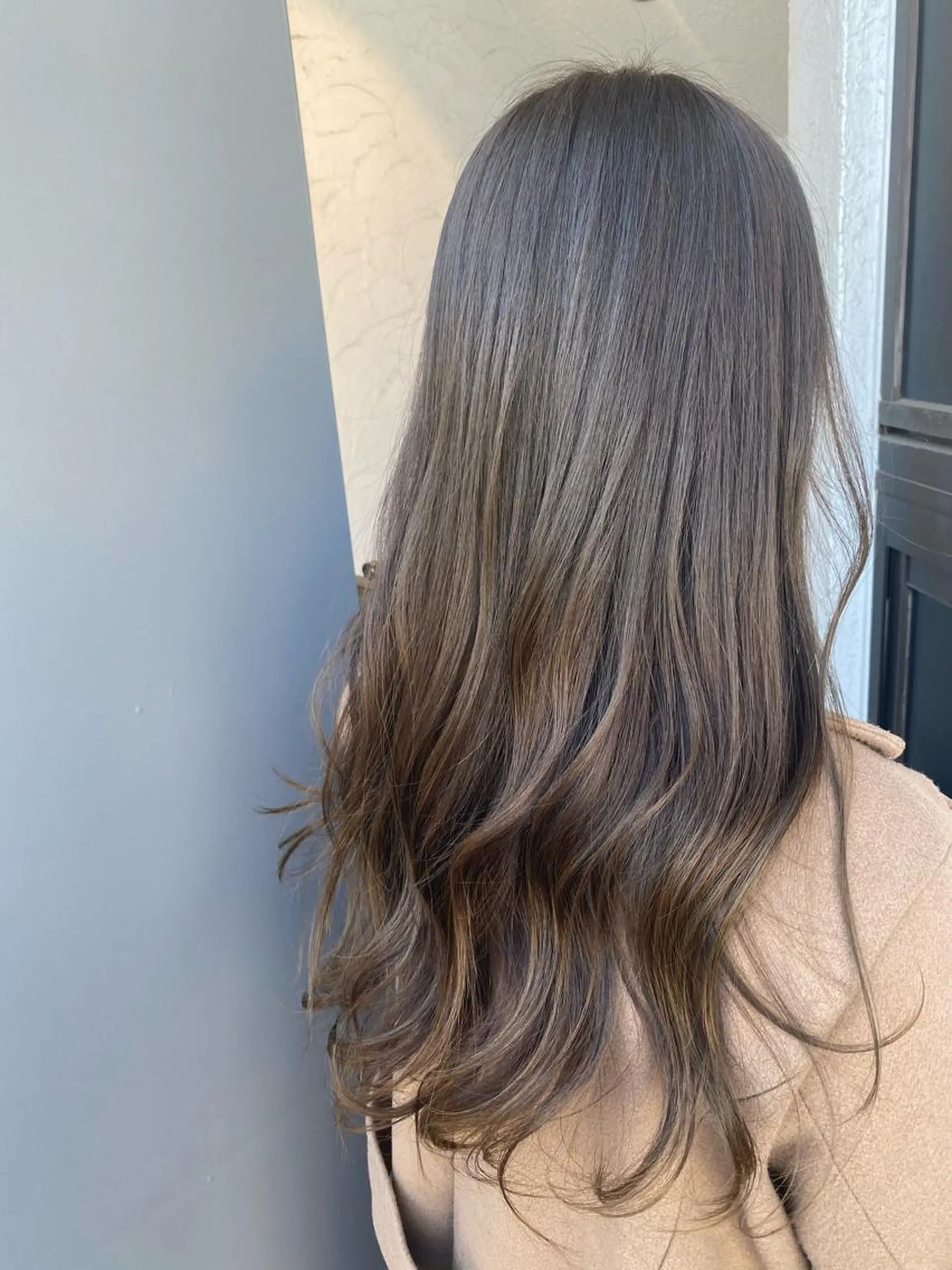 ロング カット ヘアカラー トリートメント 山形酸性ストレート 古川✂︎のヘアスタイル