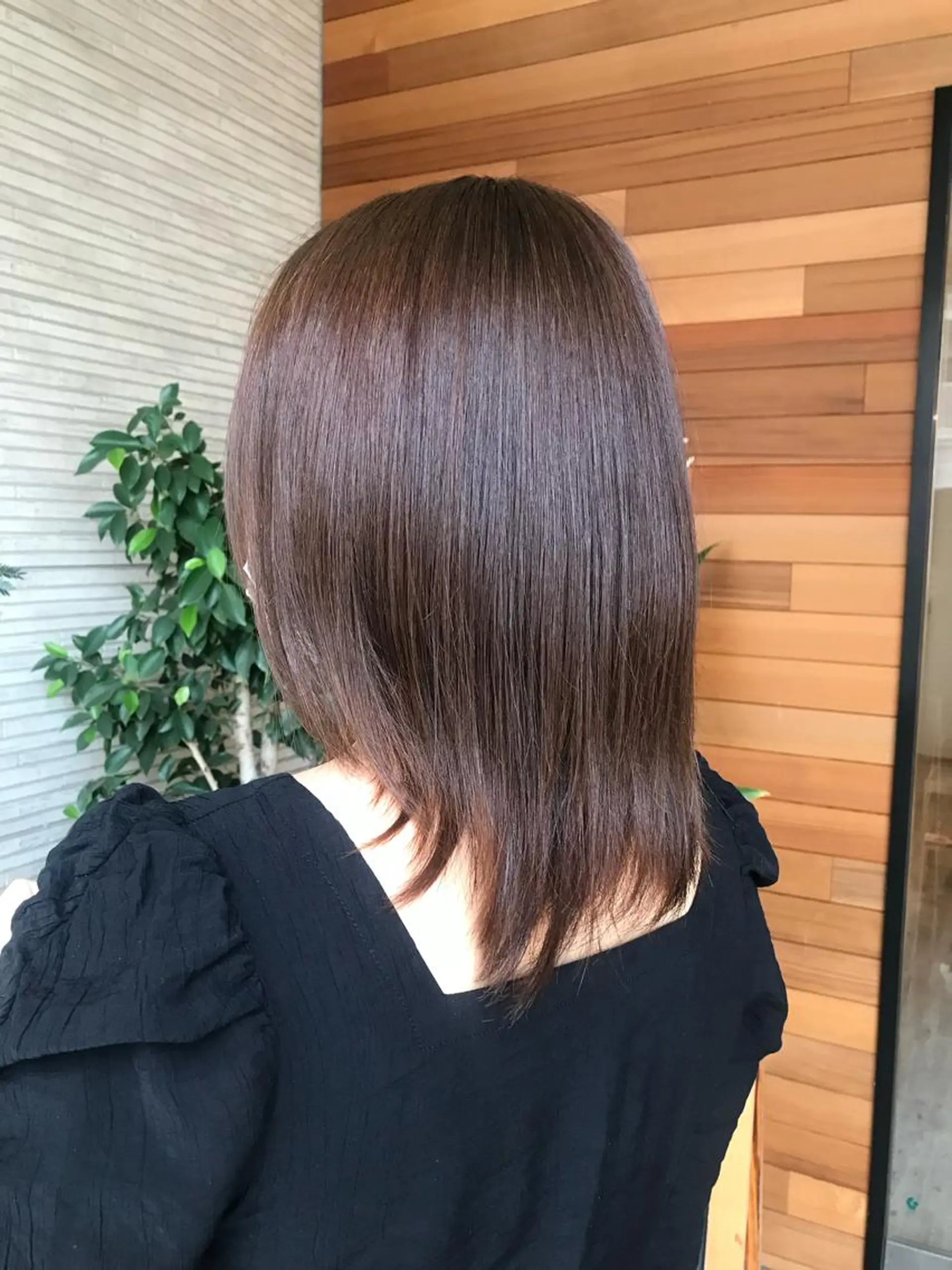 ミディアム 透明感カラー wacoのヘアスタイル