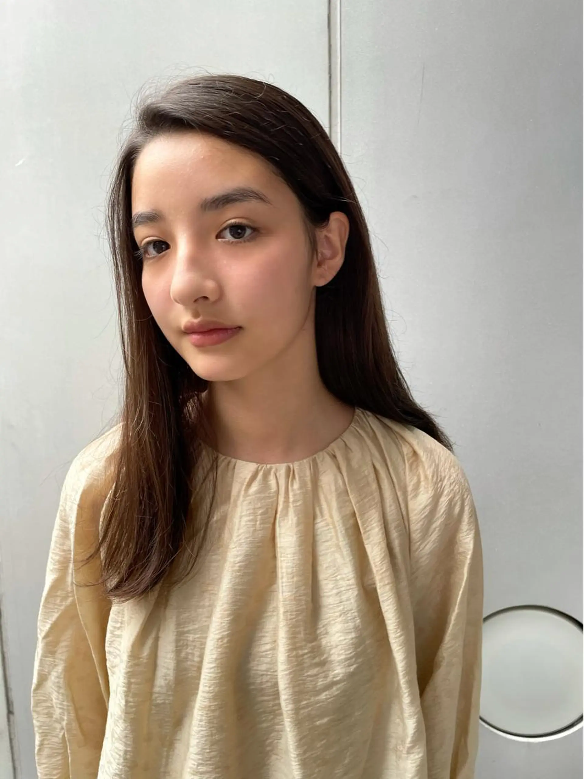 セミロング カラー キッズ オトナヘア🌸 harukaのヘアスタイル