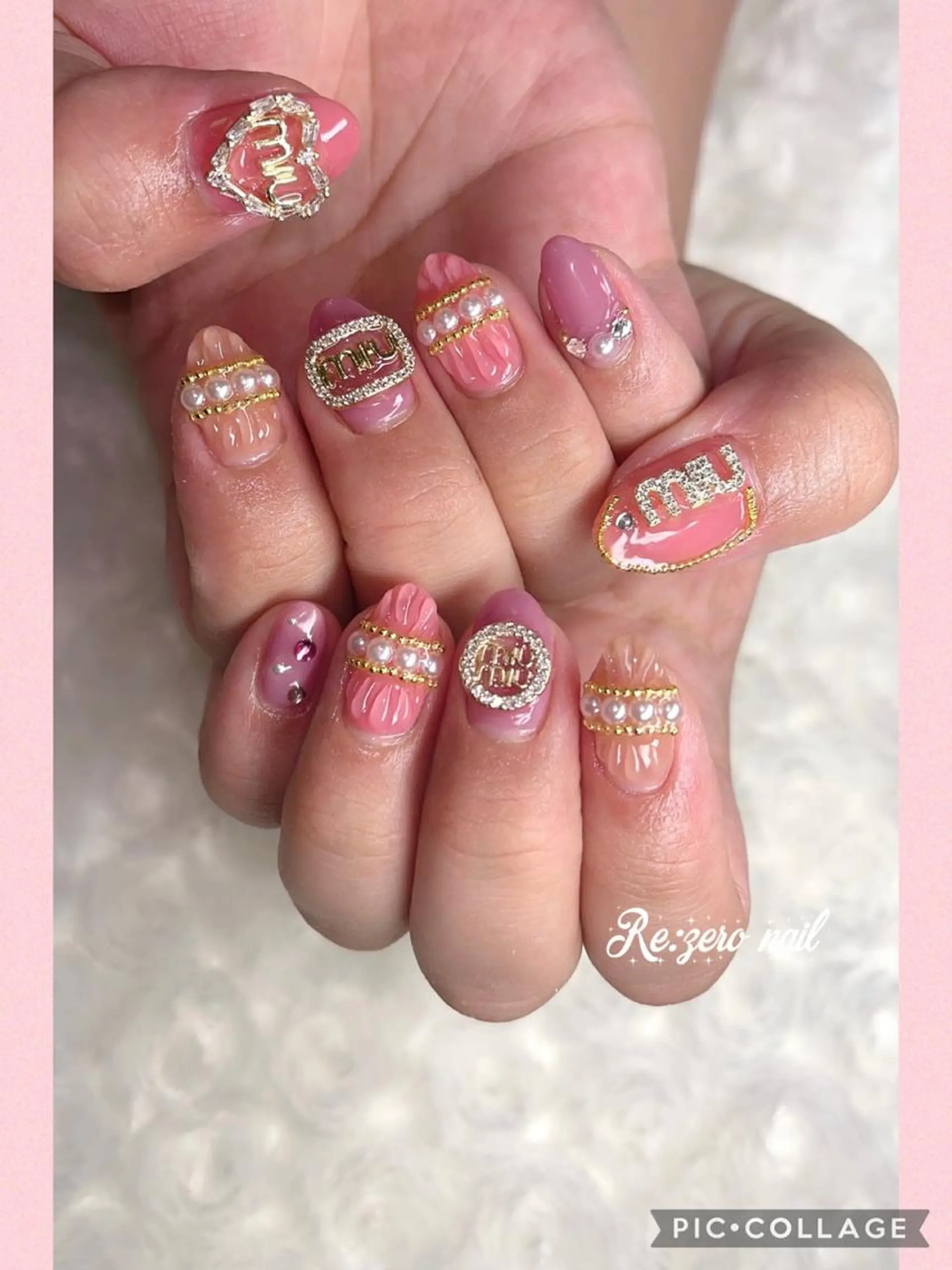 ネイル 持ち込み ハンドネイル Re:∅ nail /HIRAMOTOのネイルデザイン