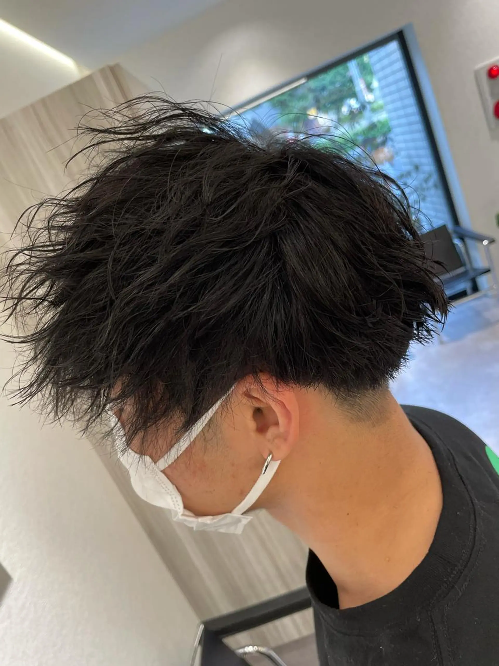 パーマ メンズ カット メンズ特化/矢場町駅 徒歩1分/岡本一真のヘアスタイル