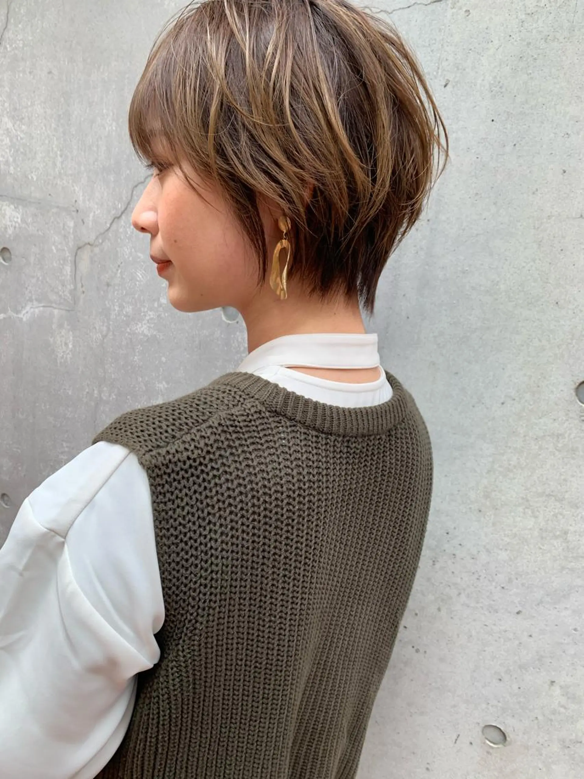 ショート ショート特化美容師 大阪京橋　大本　渉のヘアスタイル