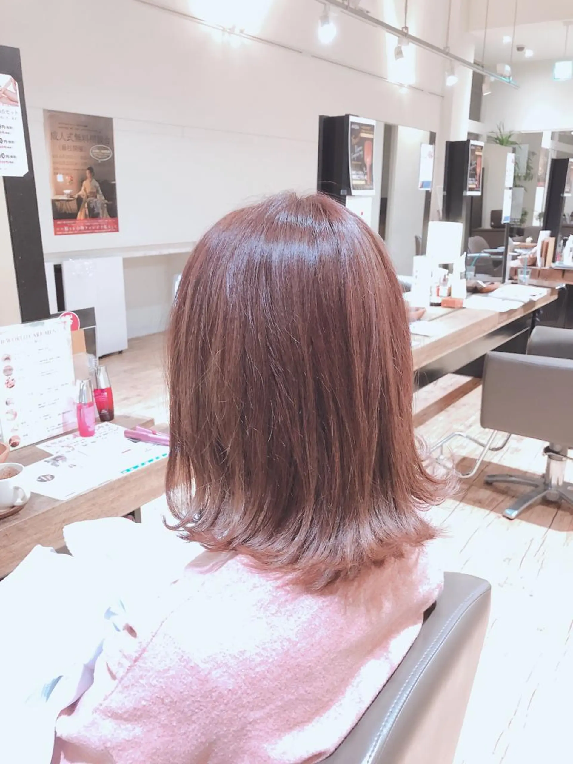 ミディアム カット ヘアカラー トリートメント 魅力引き出しUP😉 ✂︎吉田尚矢✂︎のヘアスタイル
