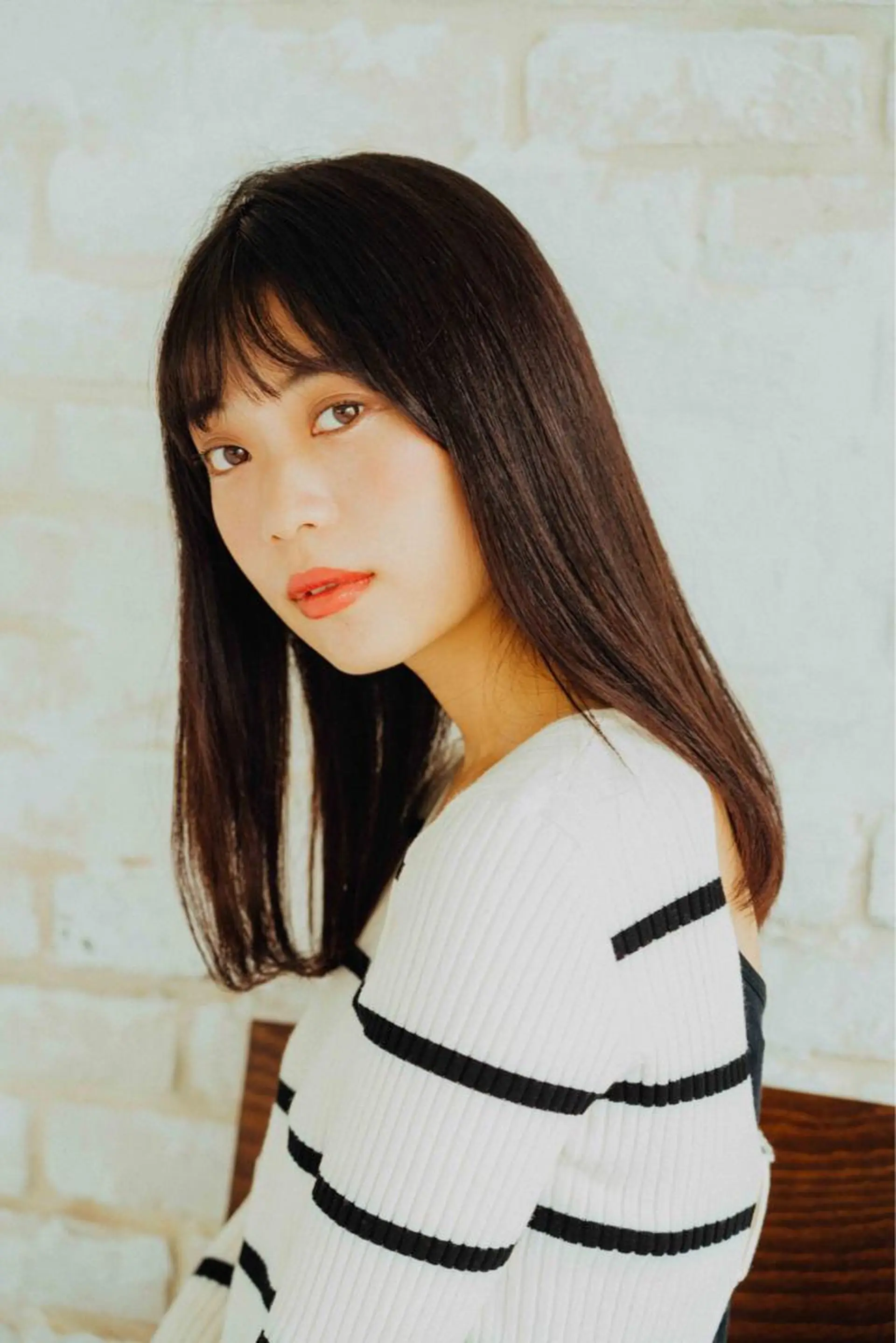 ロング カラー パーマ ヘアアレンジ メンズ キッズ ネイル マツエク・マツパ メンズウルフカット アディクシーカラー 透明感カラー ボブ ウルフカット 藤井 仁紀のヘアスタイル