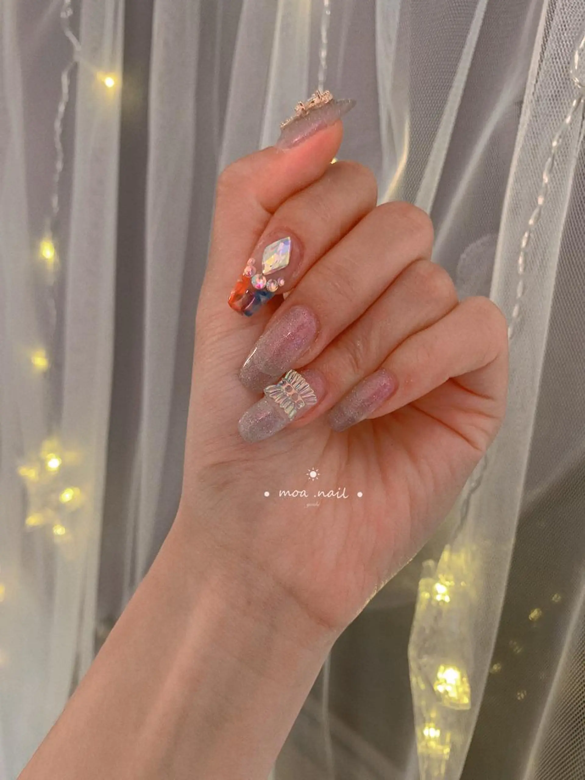 ネイル スカルプネイル MoaNail🫶 Yoshiのネイルデザイン