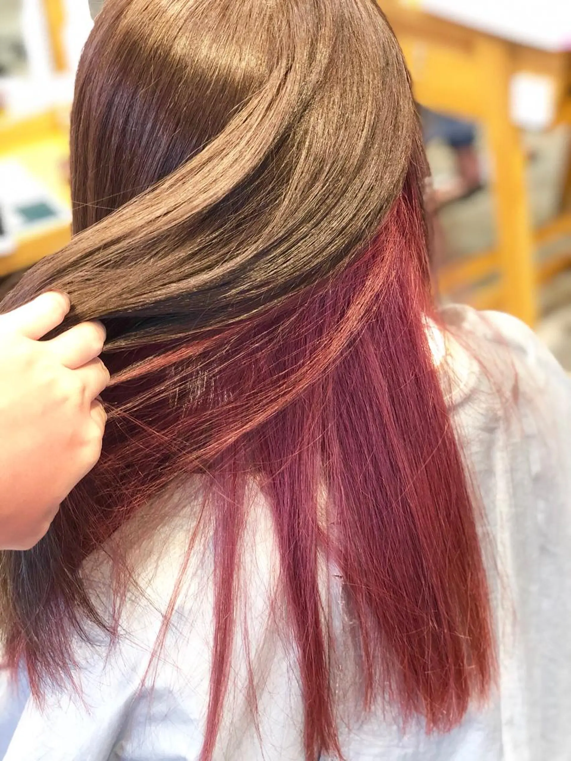 ロング カラー ヘアアレンジ 🌼圧倒的な口コミ数 BRAVE柏東口のヘアスタイル