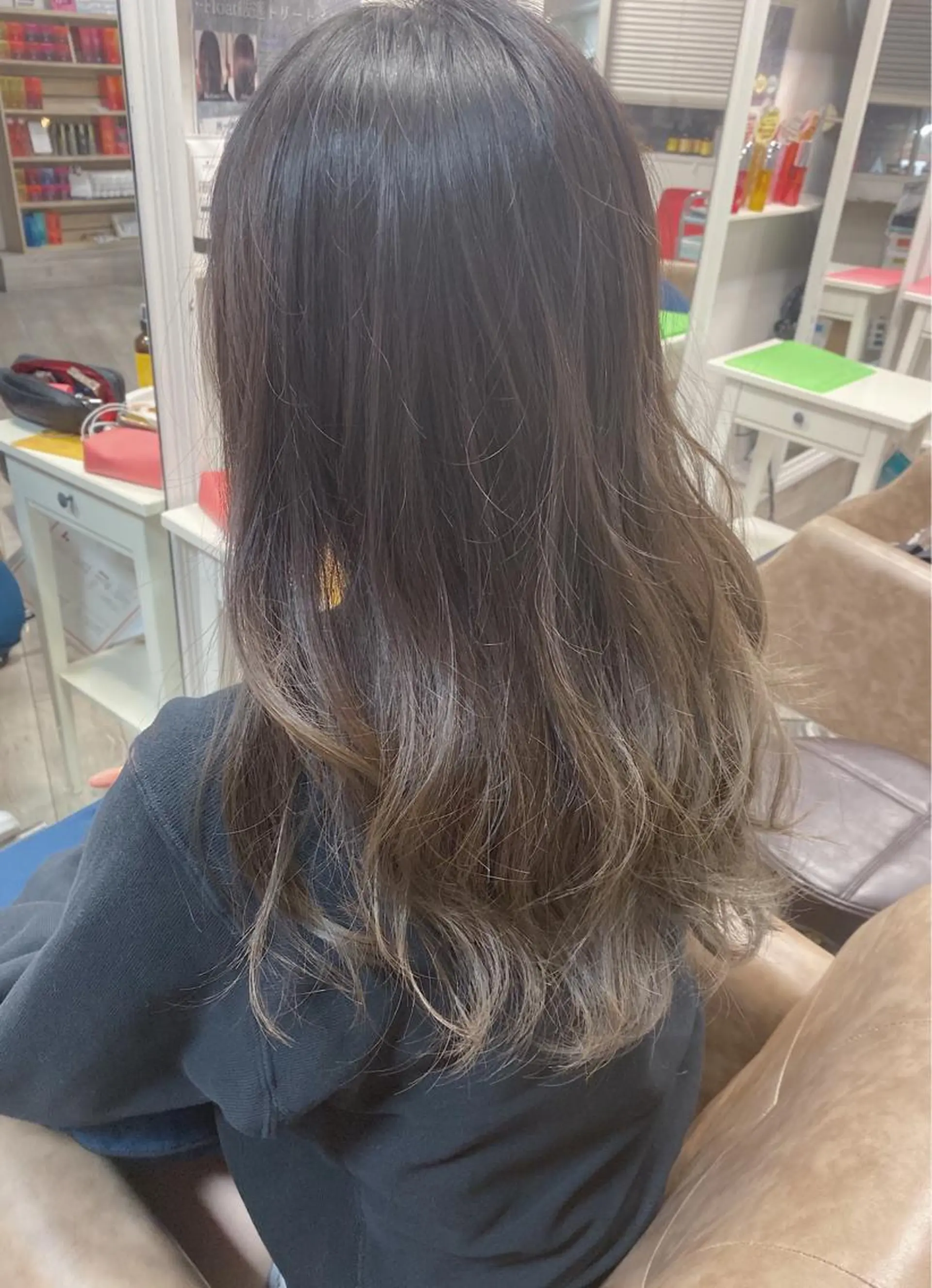 セミロング カラー 髪質改善/艶髪 やまなかのヘアスタイル