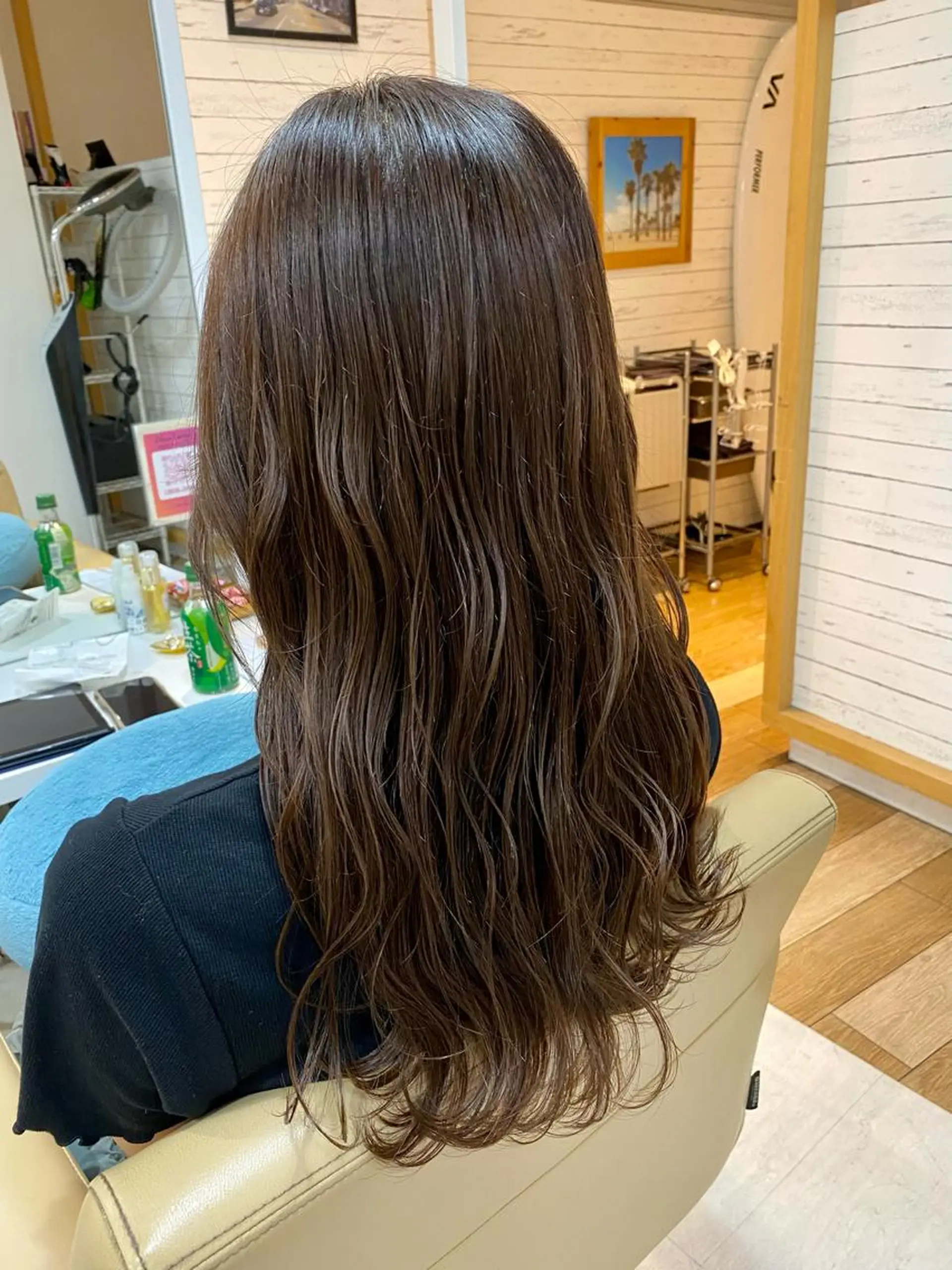 セミロング 荒木 たけるのヘアスタイル