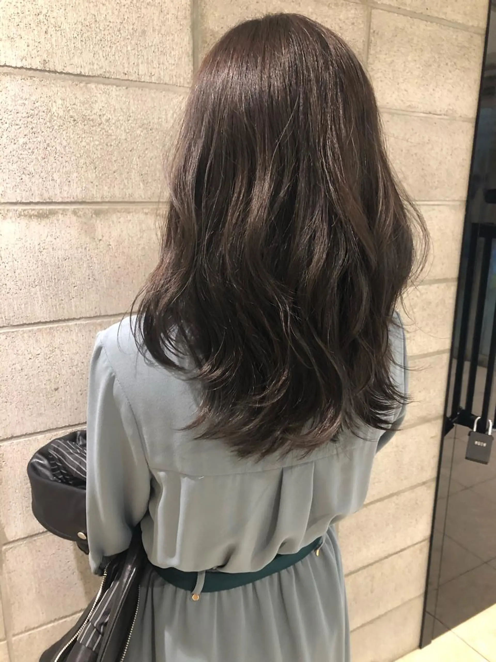 ミディアム カラー ブリーチ ハイライトカラー ハイライト カット ヘアカラー トリートメント ボブ/ミニボブ/ 立河今日子のヘアスタイル