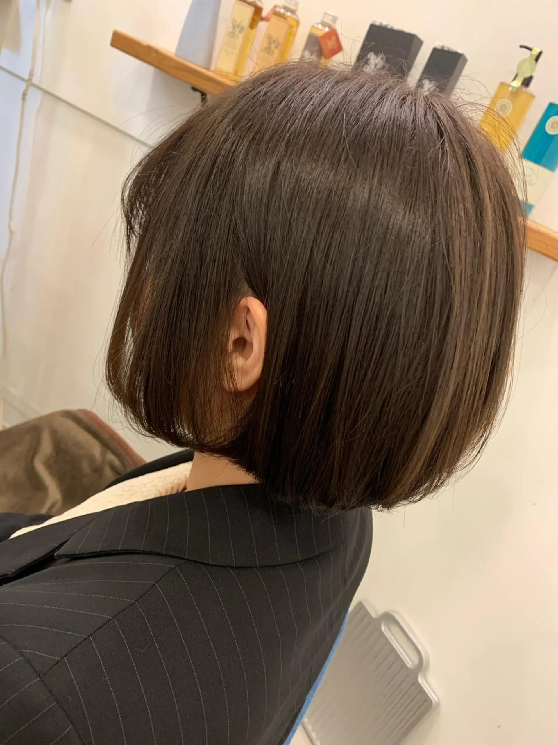 ショート カラー 【髪質改善】【美髪】 【ツヤ髪】ほしのちりのヘアスタイル