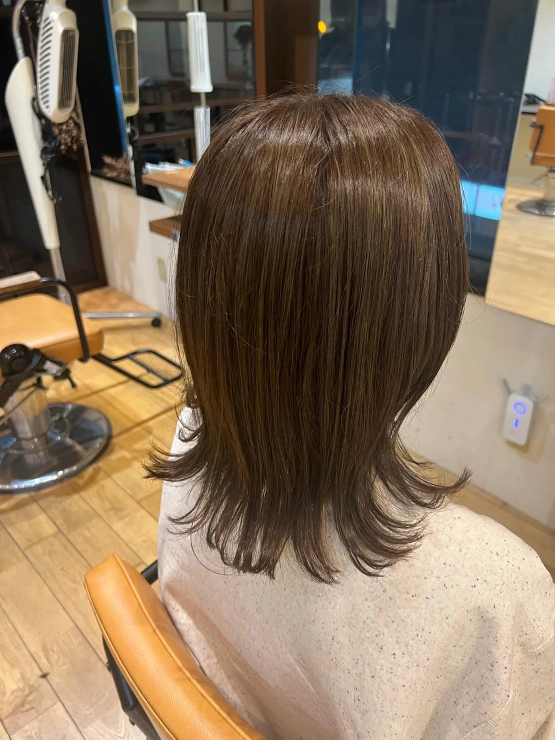 セミロング Ore🫧タナカマヤ /柔らかい質感カラーのヘアスタイル