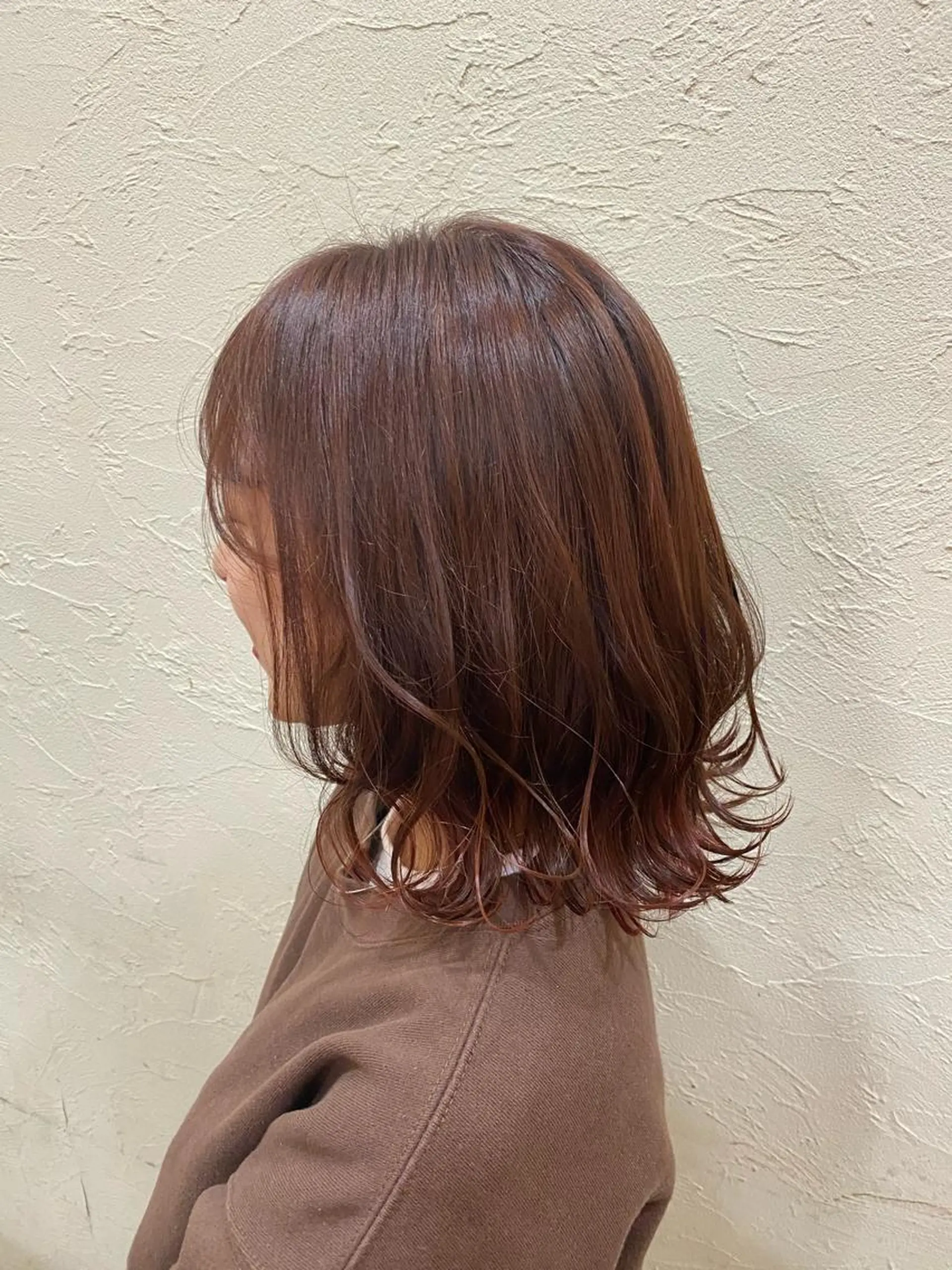 ミディアム カラー カット ヘアカラー トリートメント ENIF ヤマグチアツコのヘアスタイル