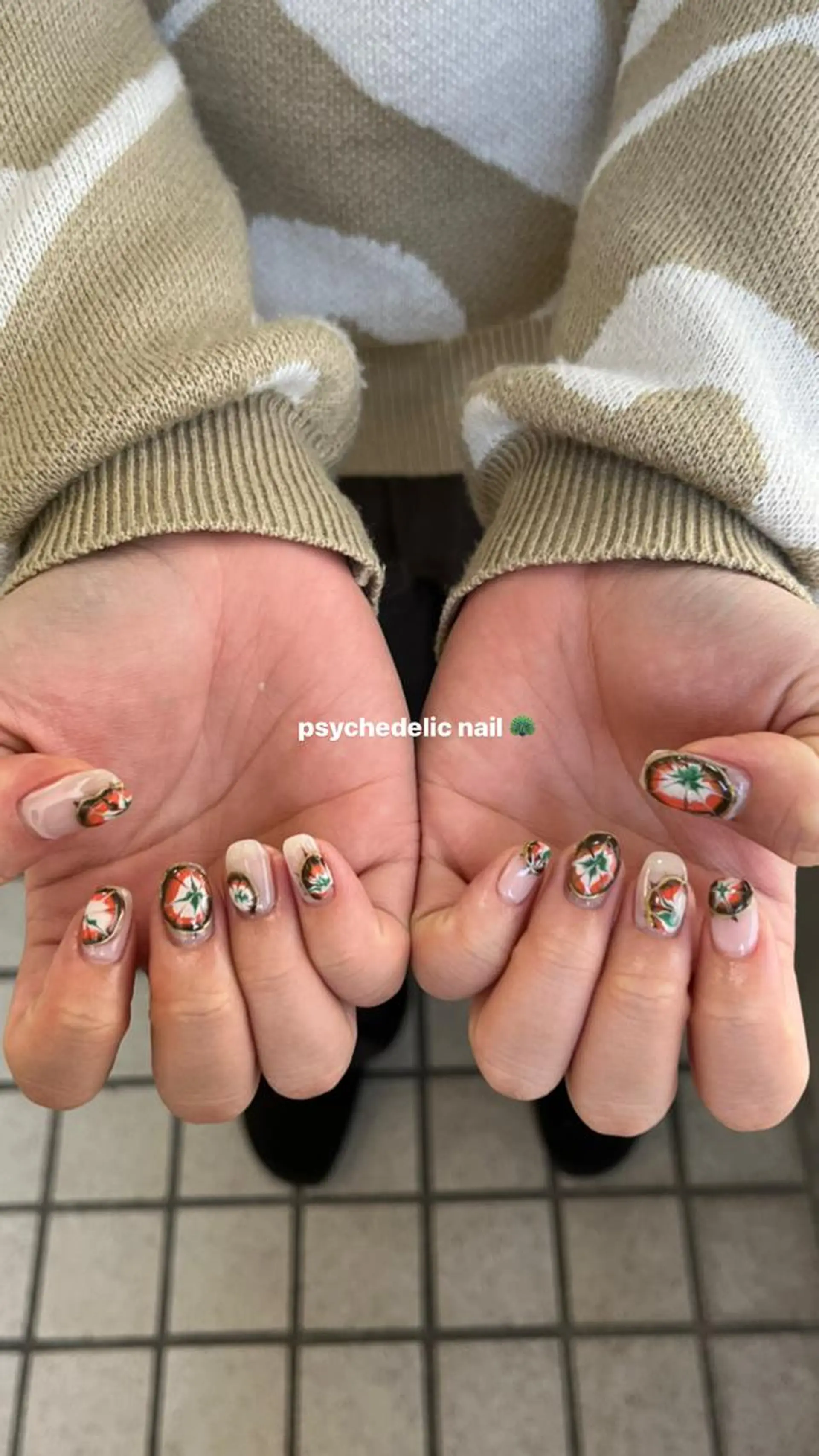 ネイル niconail 🧣ayu 📍烏山のネイルデザイン