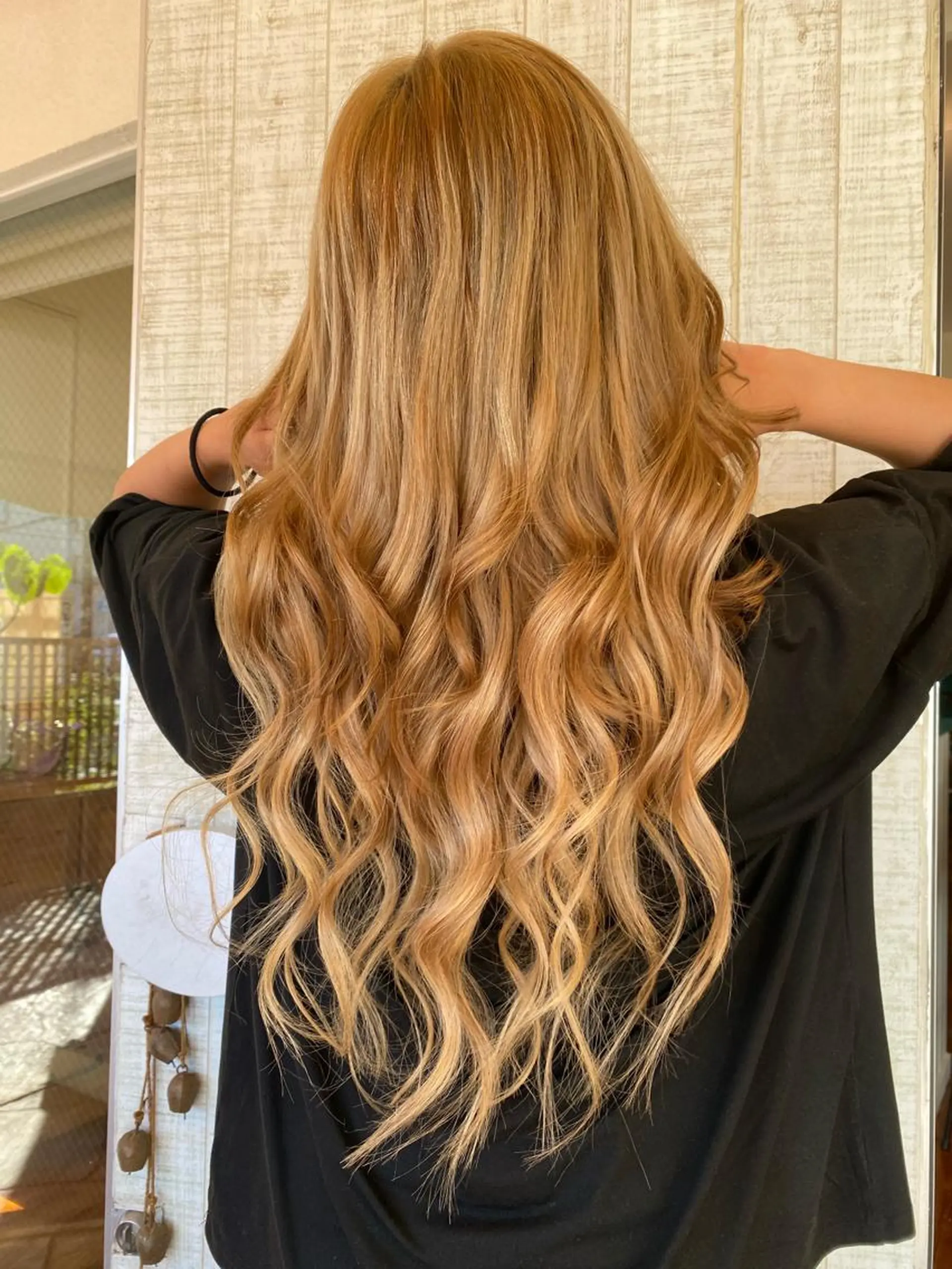 ロング エクステ プルエク/clana ♡marinのヘアスタイル