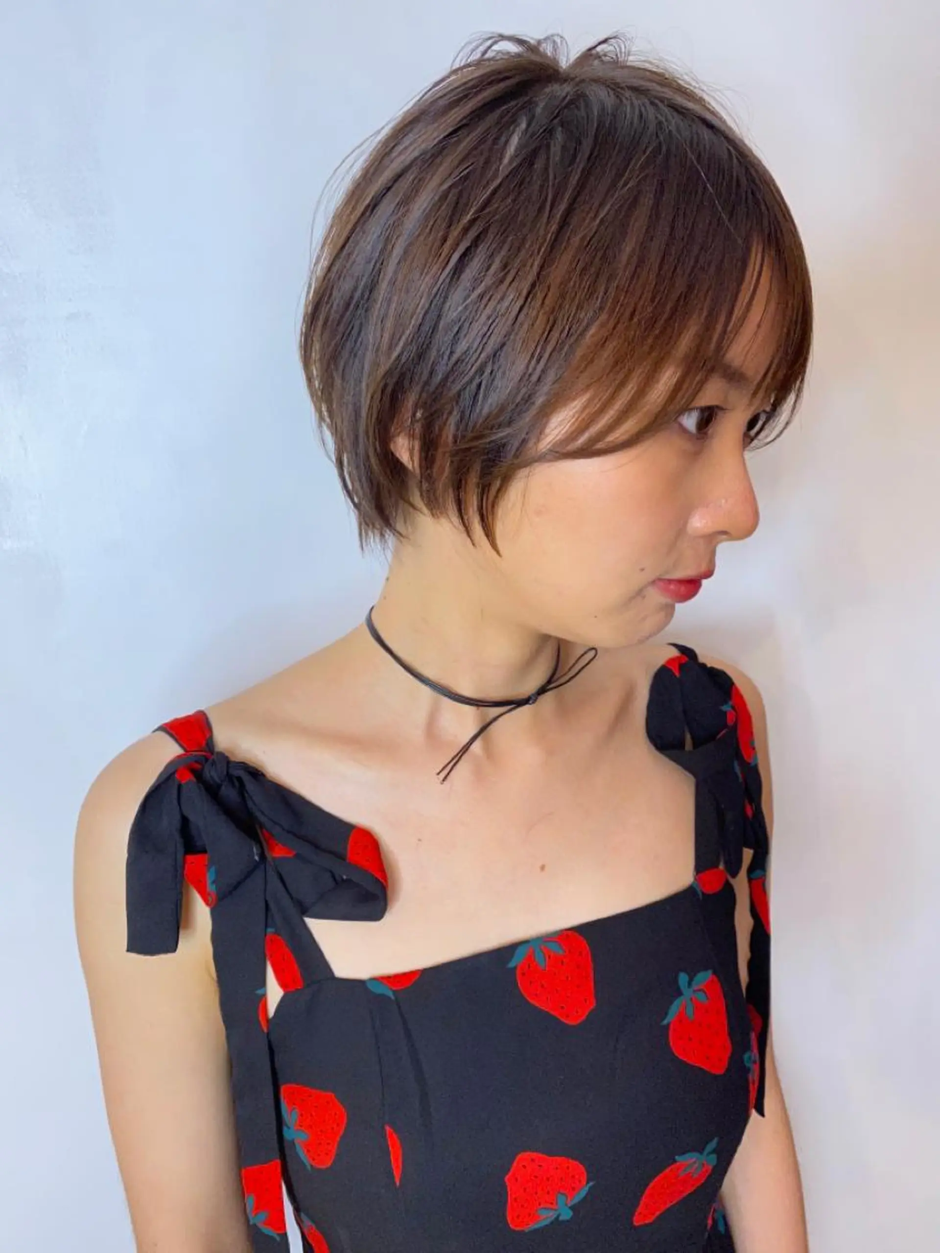 ショート 藤田 遼のヘアスタイル