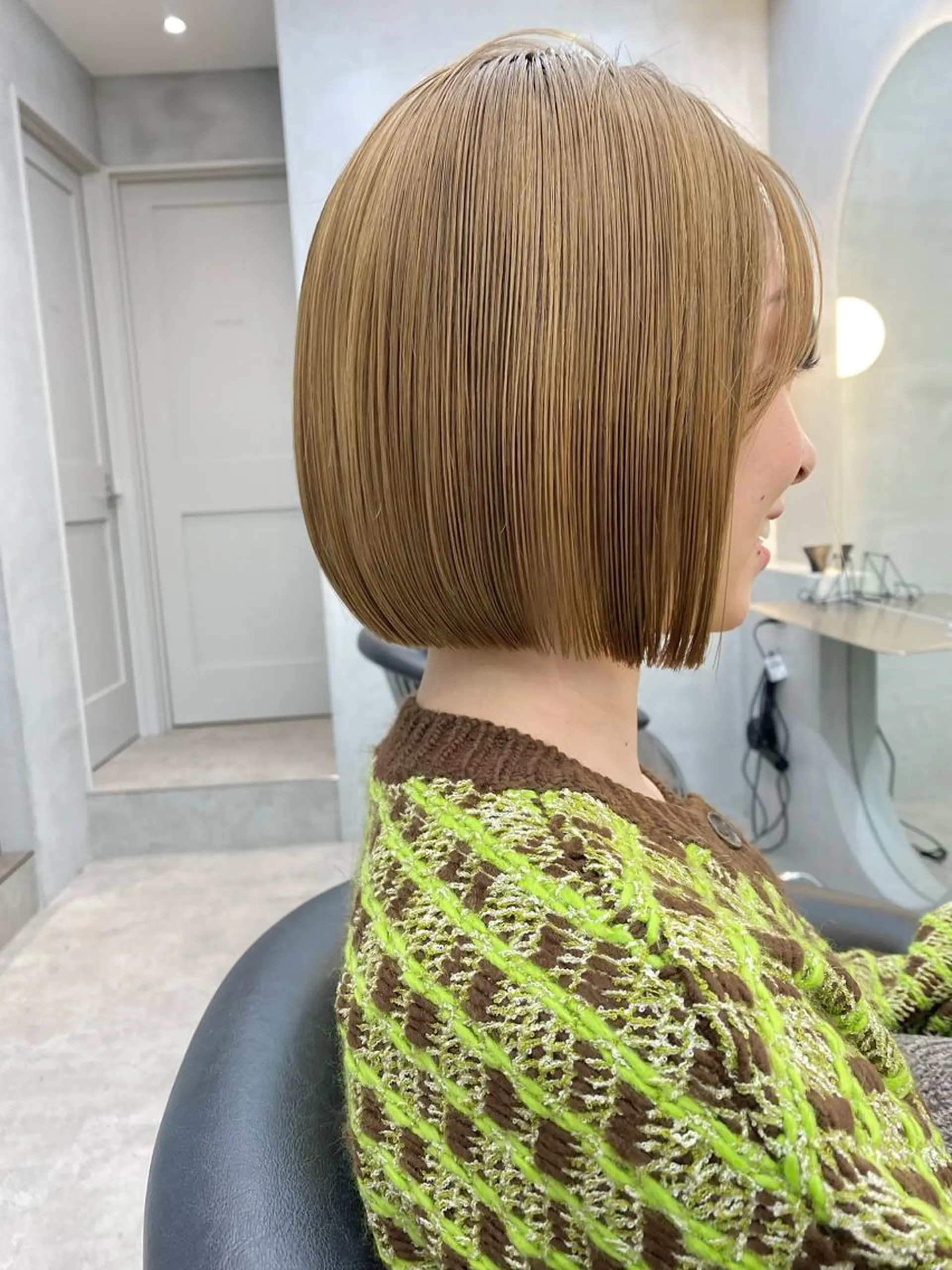 ロング カラー カット ヘアカラー トリートメント 顔周り/ブリーチなし /縮毛矯正🫧伊勢のヘアスタイル