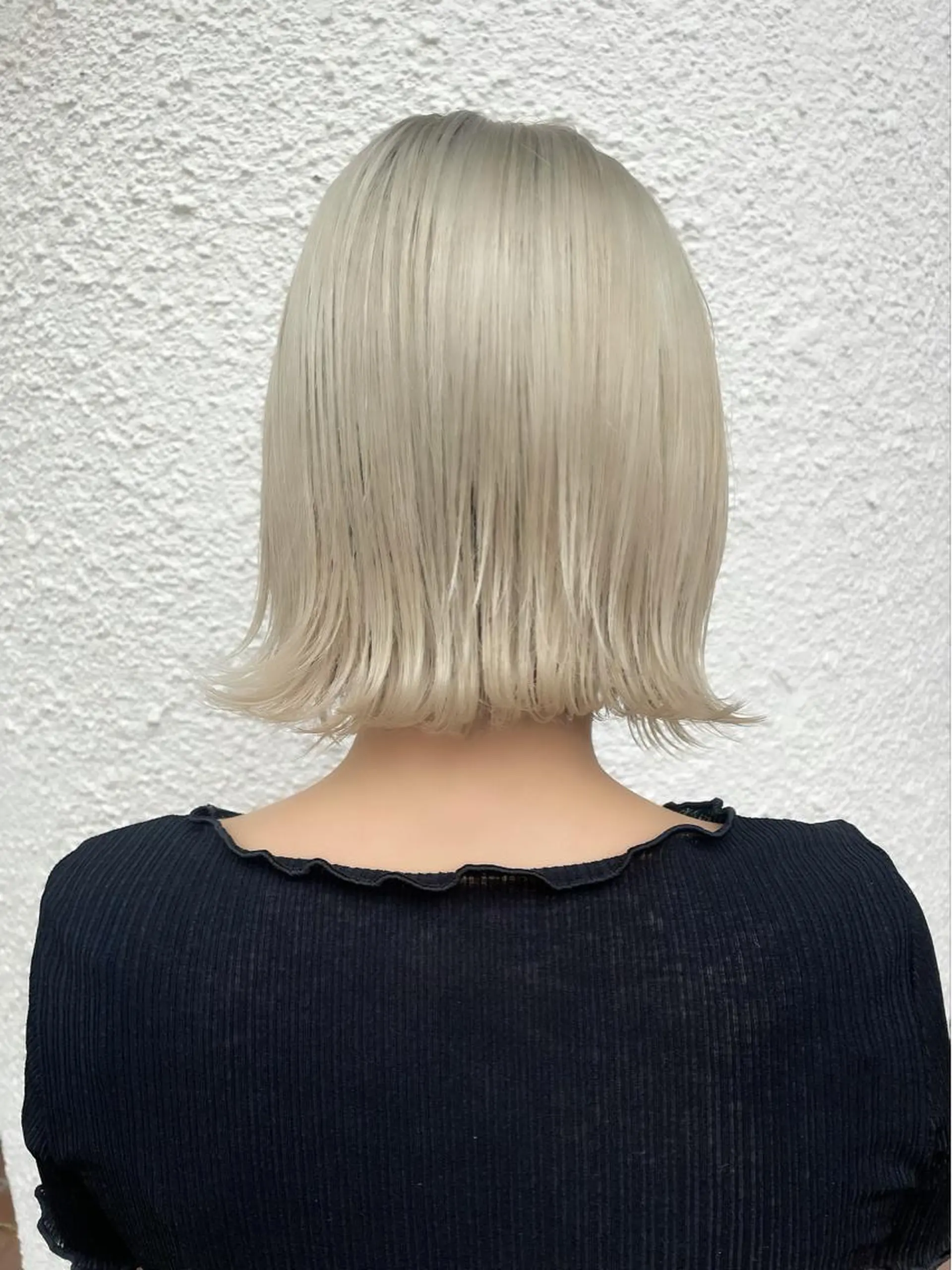 ショート カラー ベージュカラー ブリーチ ホワイトベージュ ボブ/インナーカラー /眉毛/Miyuのヘアスタイル