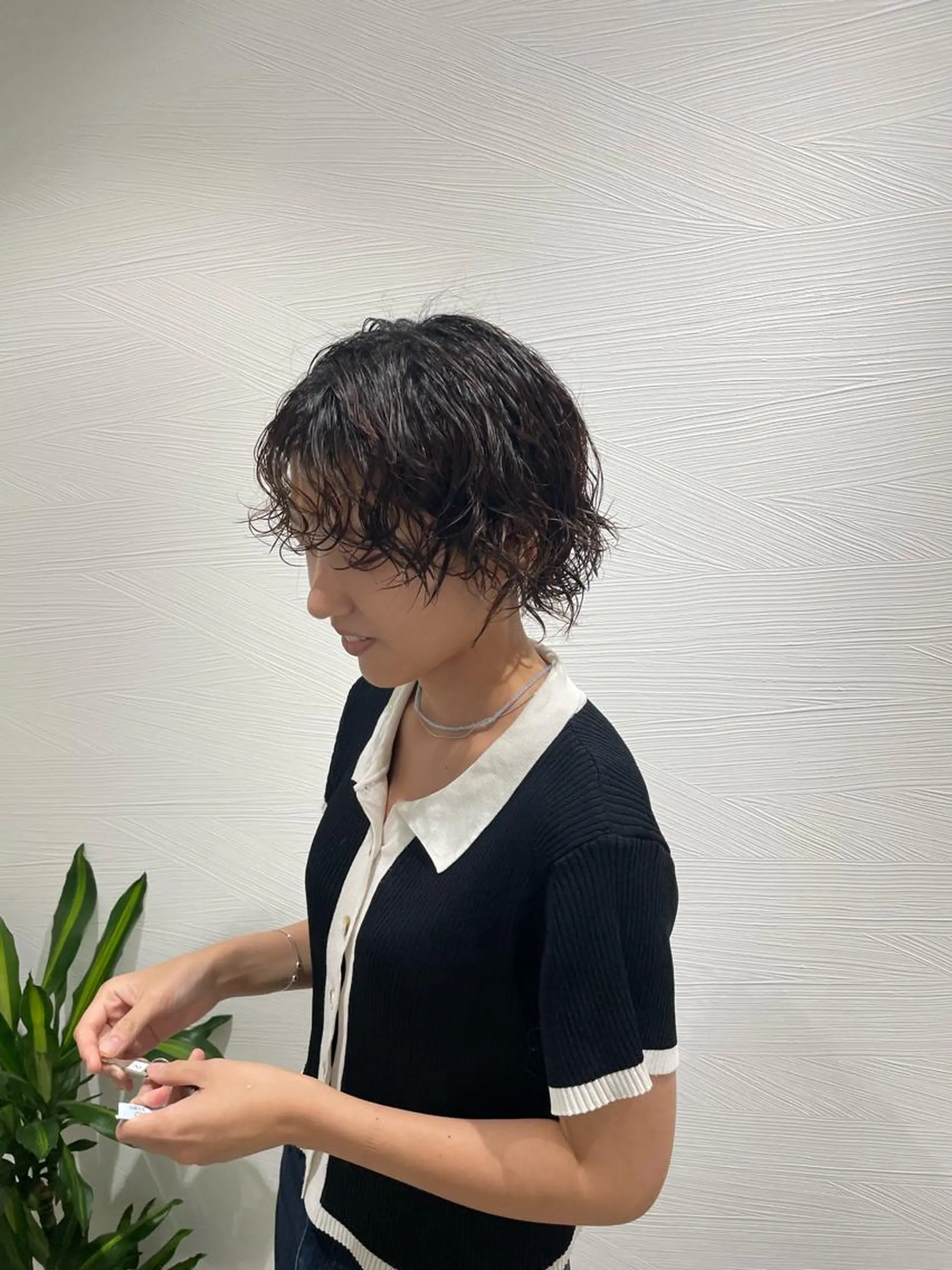 ショート カット パーマ 美髪矯正/パーマ まむのヘアスタイル