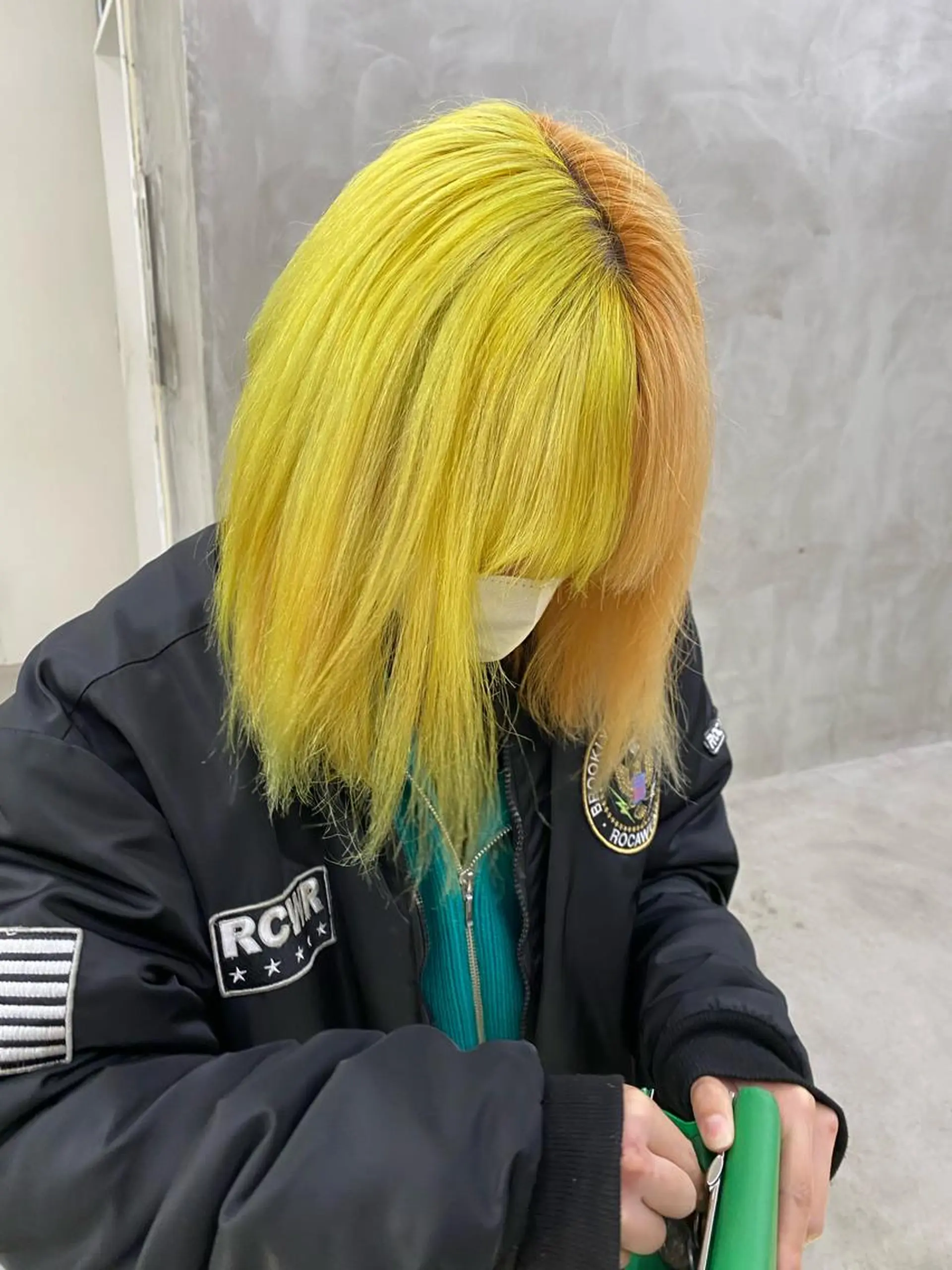 ミディアム カラー ツートーンカラー 無料カットモデル募集 🌱ひょうがのヘアスタイル