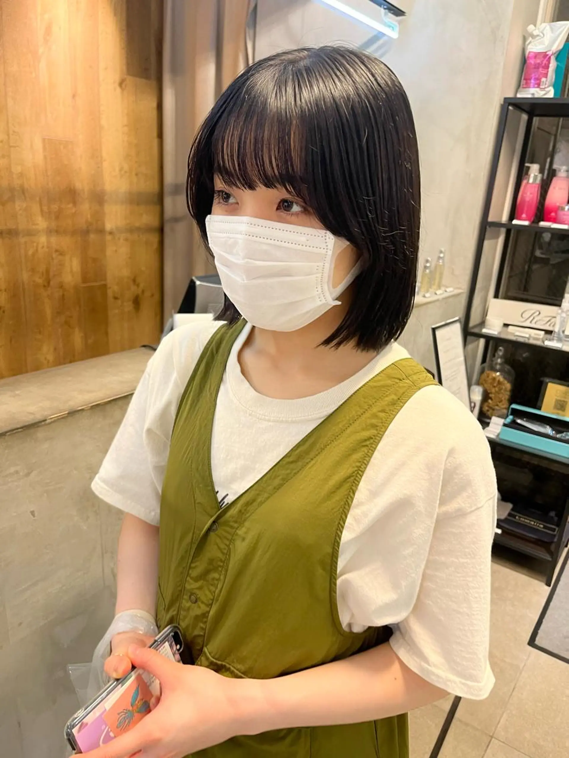 ショート カラー お洒落パーマ/ボブ ❄️Tomoka❄️のヘアスタイル