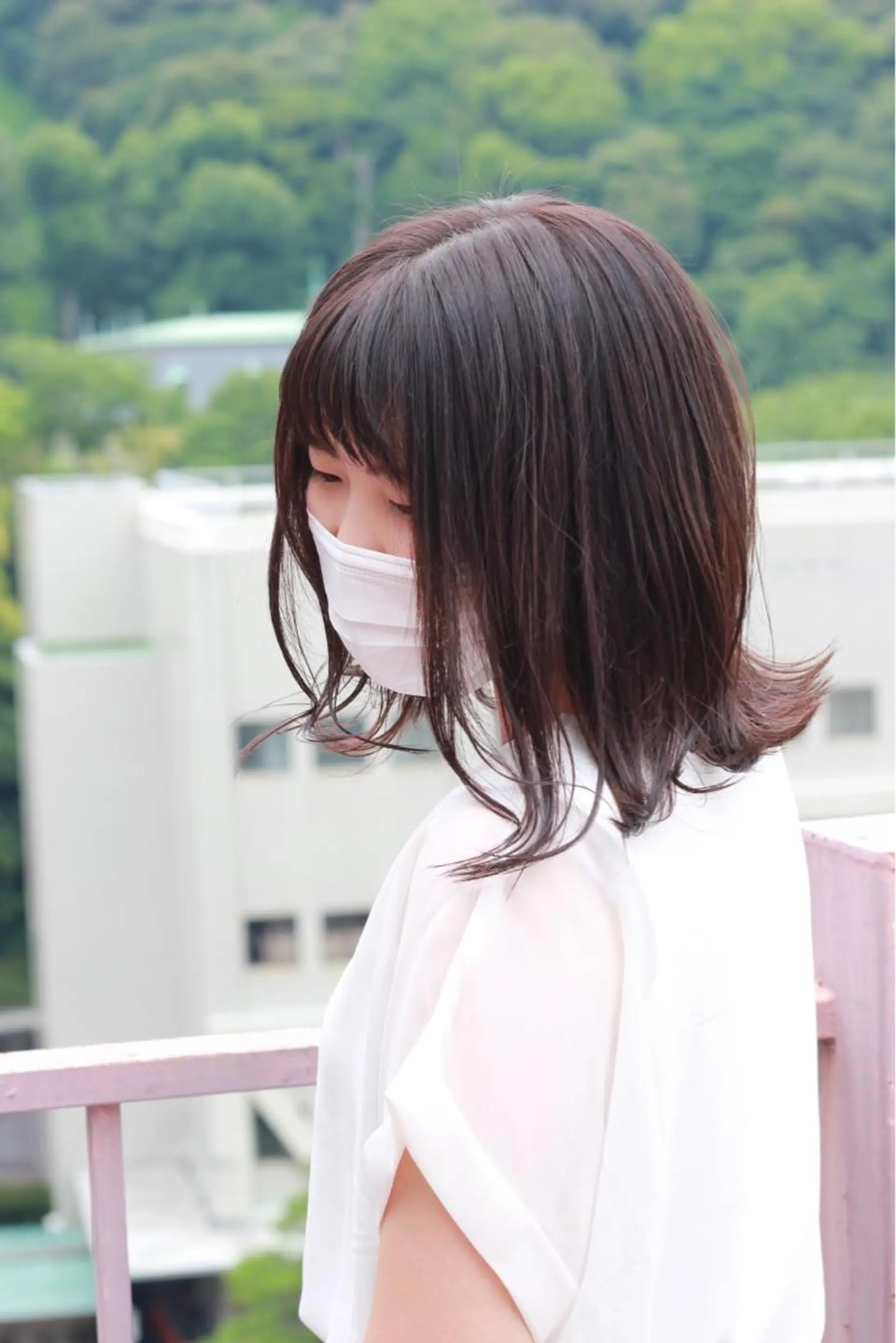 ミディアム カラー ラベンダーカラー ヘアカラー Viage （ビアージュ）のヘアスタイル