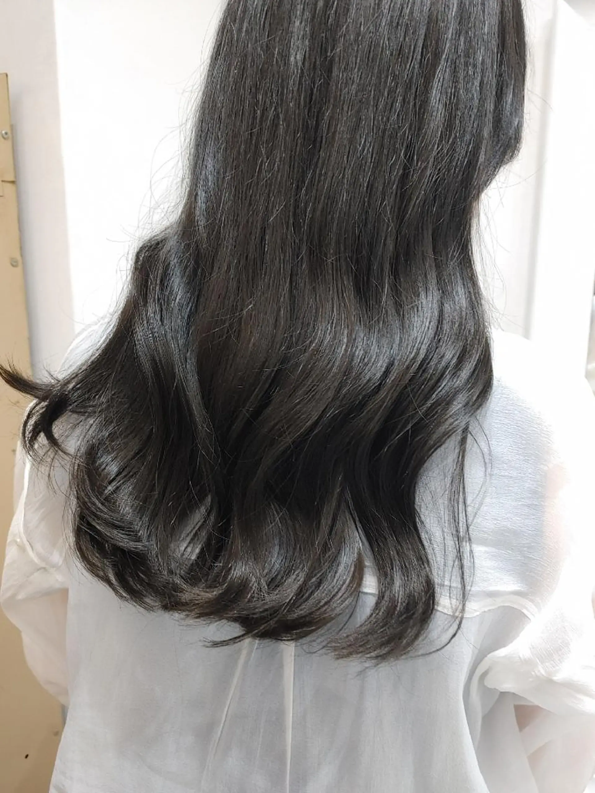 カラー ロング ブルーカラー ネイビーカラー トリートメント カット トリートメント 渋谷隠れ家サロン🌿 河原志帆のヘアスタイル