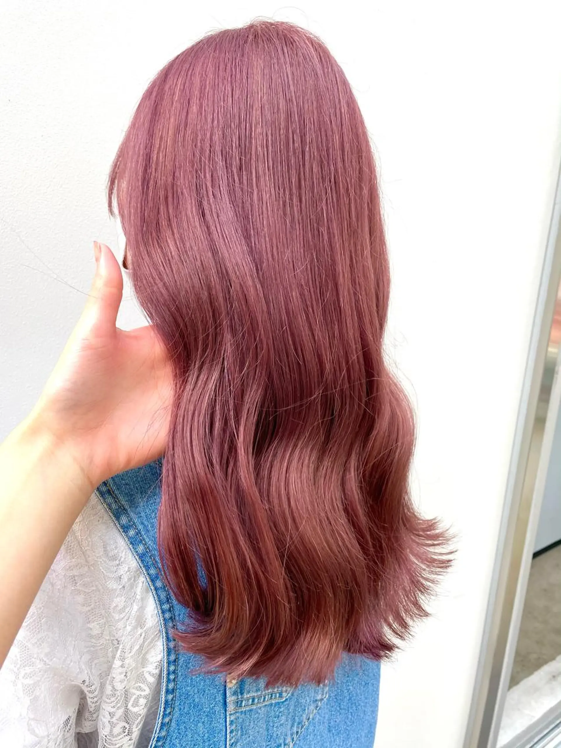 ロング カラー ヘアアレンジ ヘアカラー トリートメント hazuki🐈‍⬛ 透明感カラーのヘアスタイル