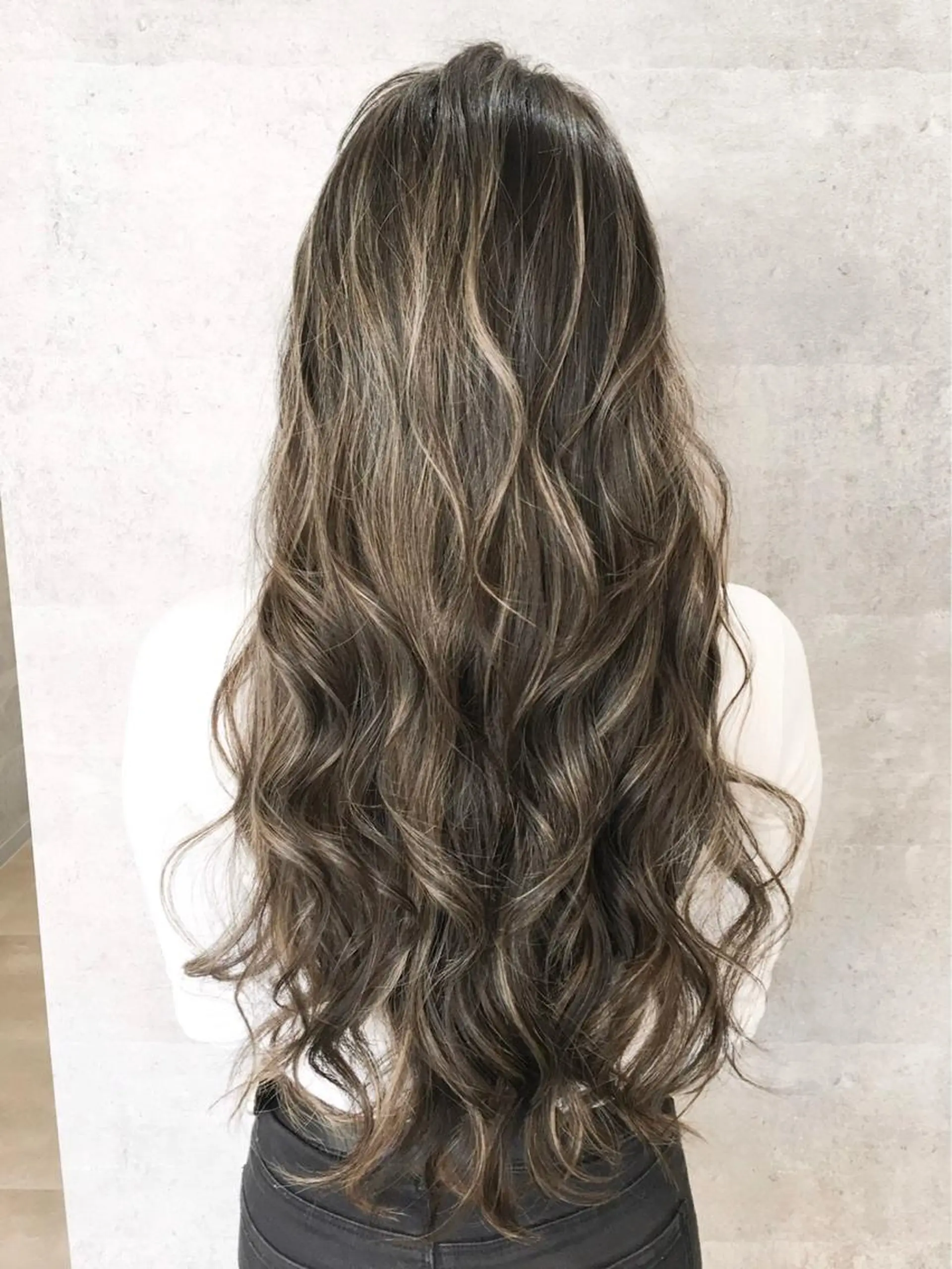 ロング ヘアカラー トリートメント KYOKO 【Bear】のヘアスタイル