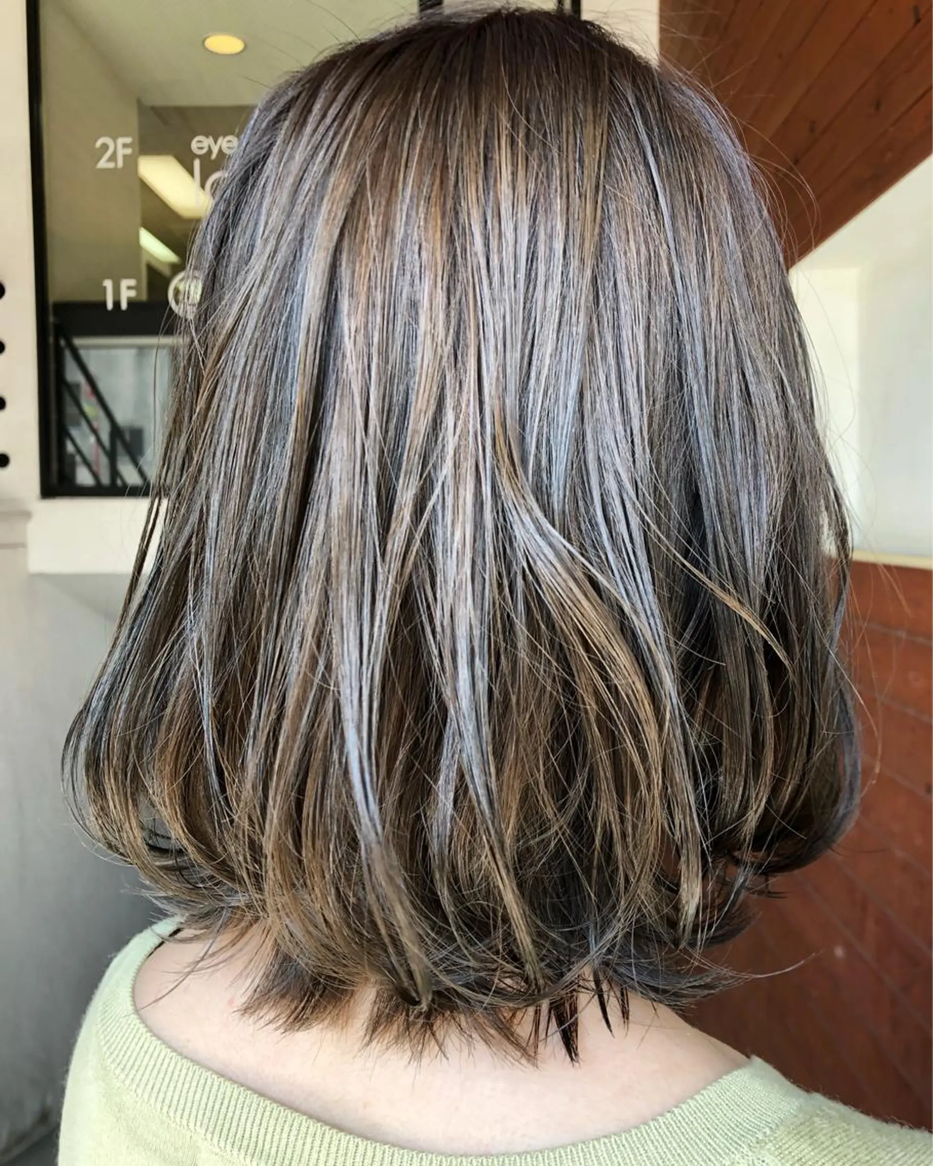 ミディアム 松本 剛成のヘアスタイル