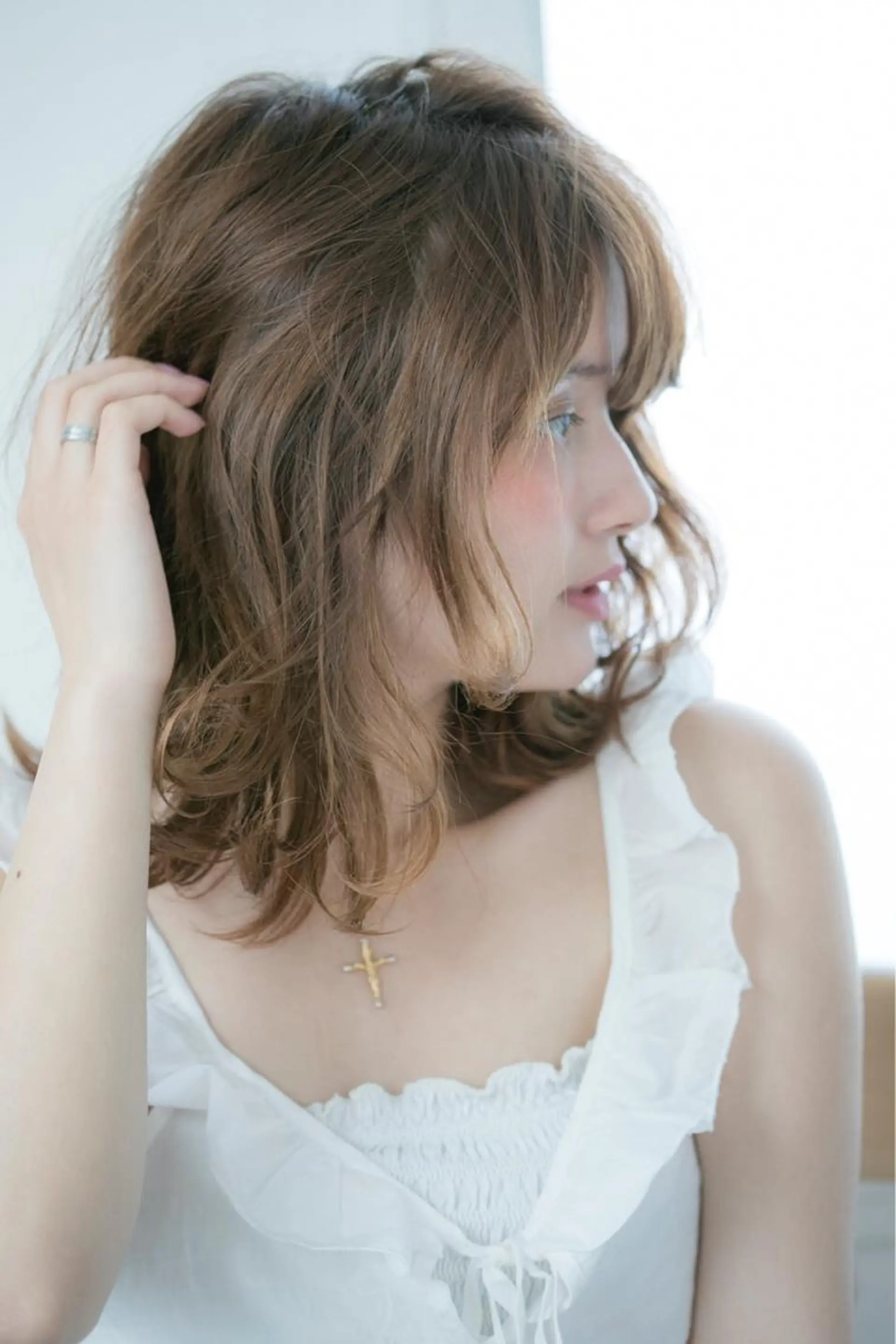 ミディアム ブリーチ指名 NO1🌈SAKIのヘアスタイル