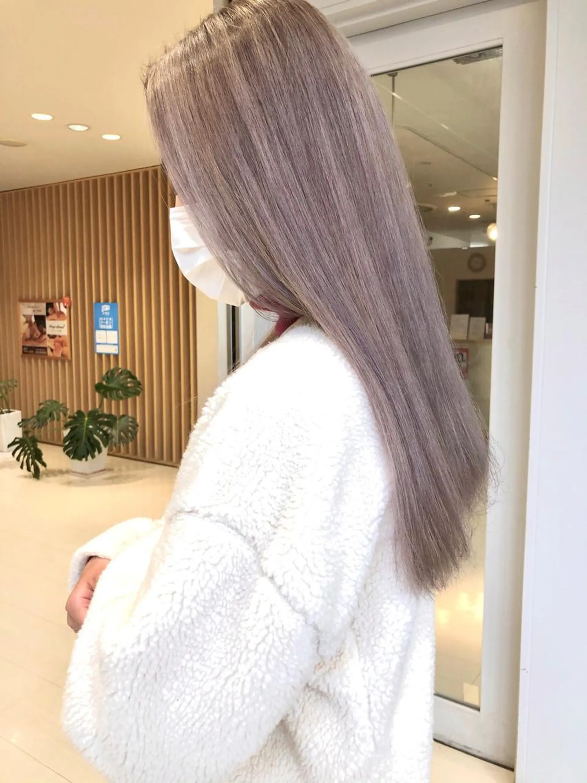 ロング カラー タナカ タクヤのヘアスタイル