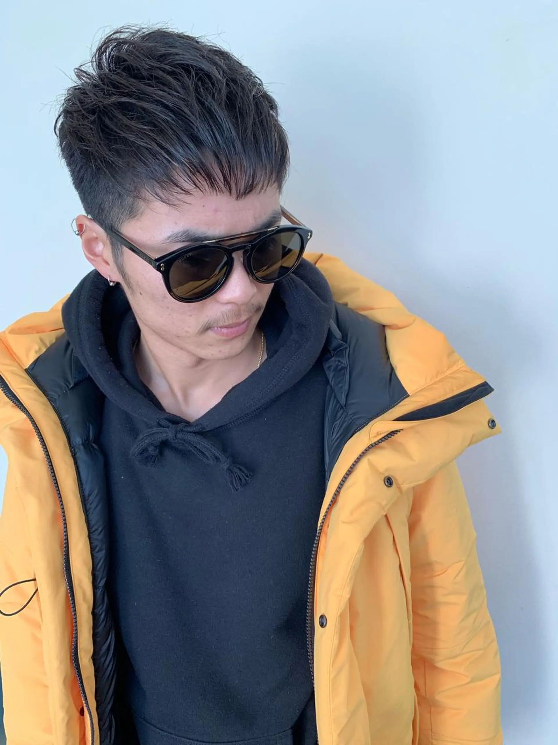 ショート メンズ ショートヘア カット トリートメント Beach 代表 KENTAのヘアスタイル