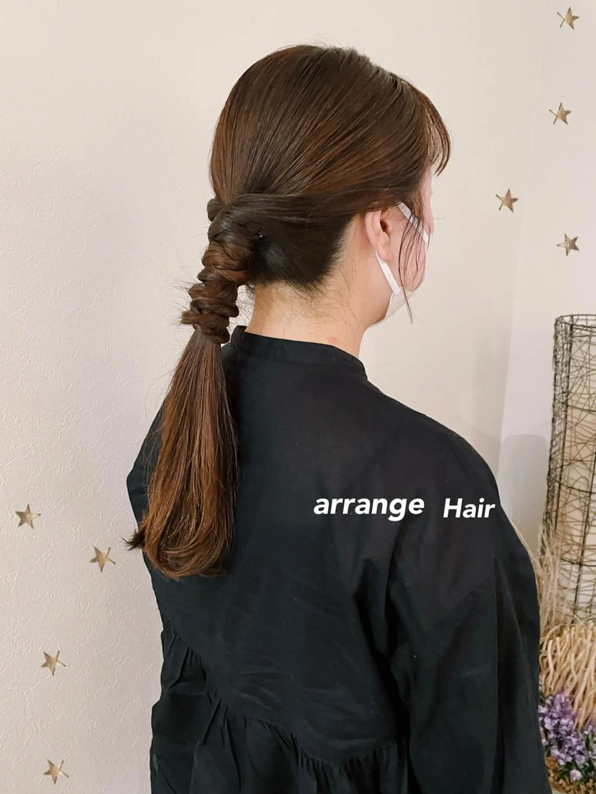 ロング ヘアアレンジ ヘアセット 市川 千夏のヘアスタイル