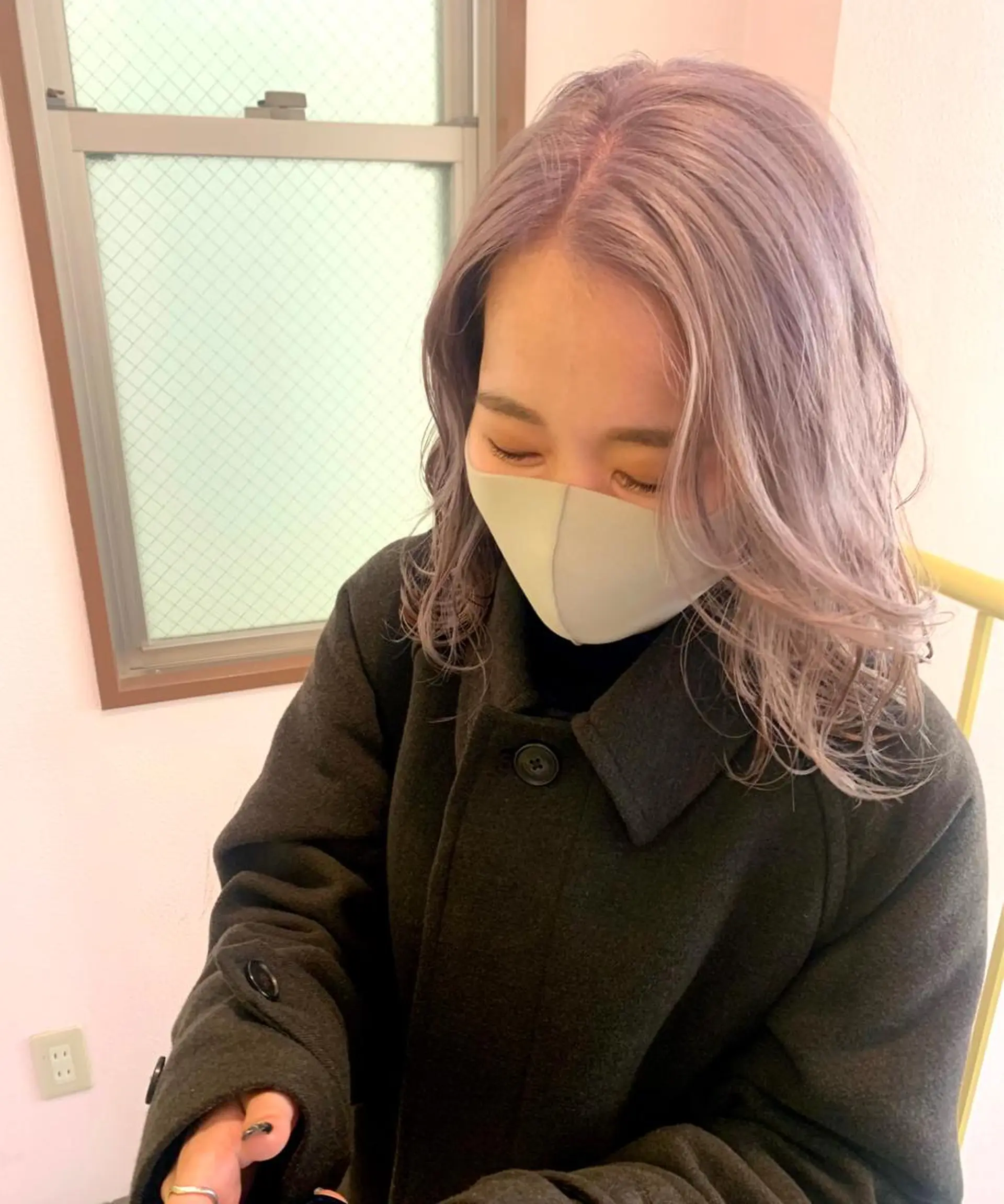 ミディアム カラー GO TODAY 梅田茶屋町所属・堤 麻衣子のヘアスタイル