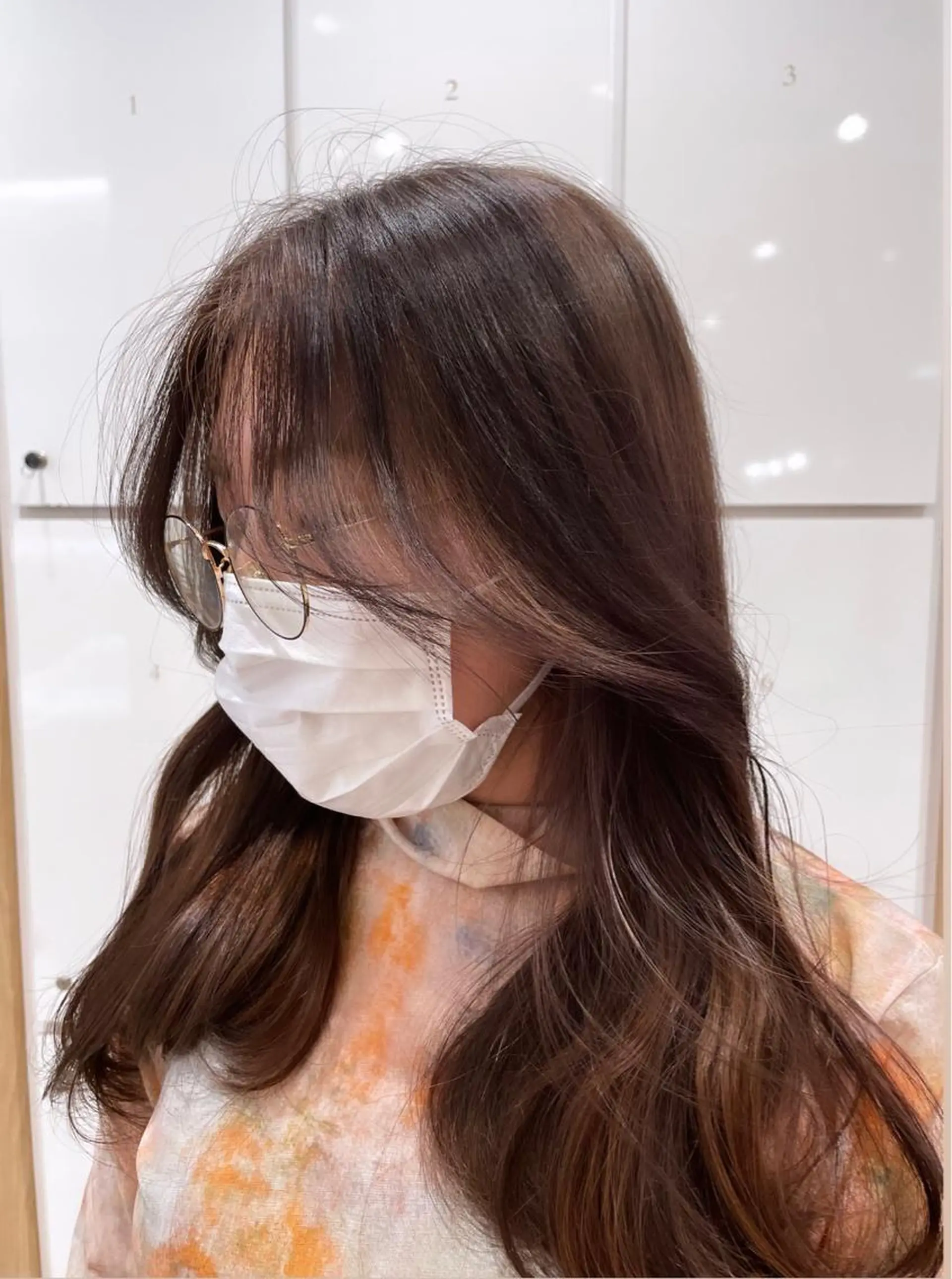 ロング カラー マツパ♡アイブロウ 南草津のマツエク・マツパデザイン