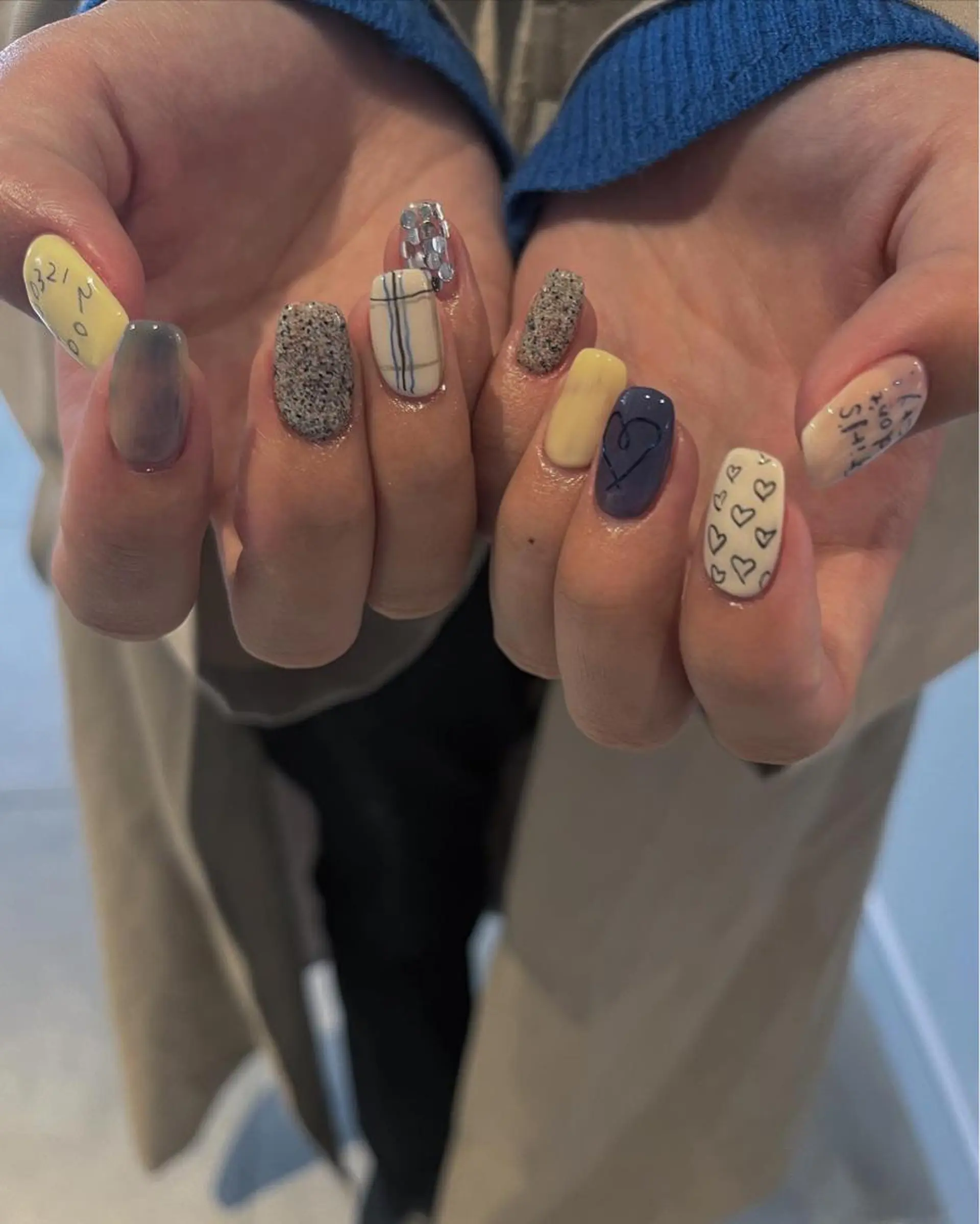 ネイル rina ニュアンス♡ワンホンのネイルデザイン